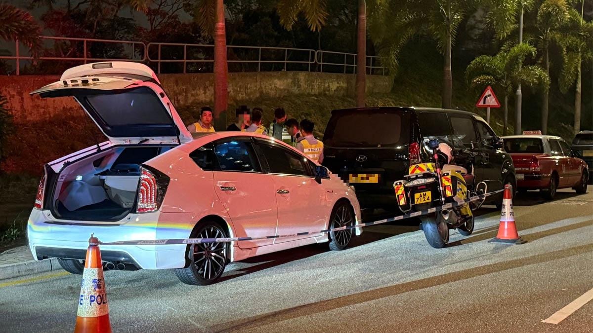 警秀茂坪截查可疑車 檢逾$5萬大麻和毒郵票 27歲男另涉偷車被捕