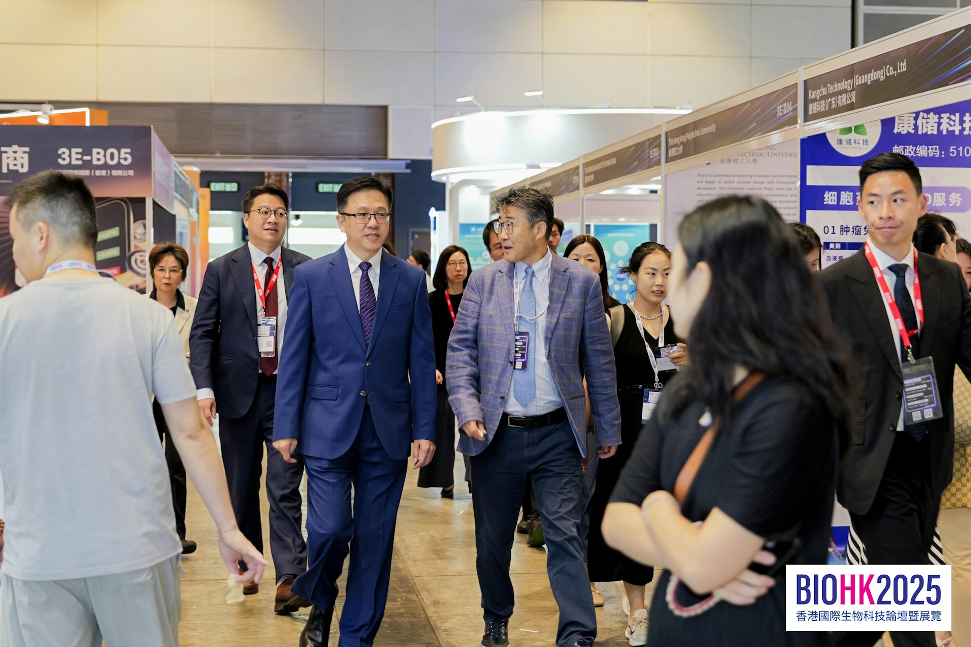 「BIOHK2025 香港國際生物科技論壇暨展覽」今(10日)在會展開幕,為期4日。