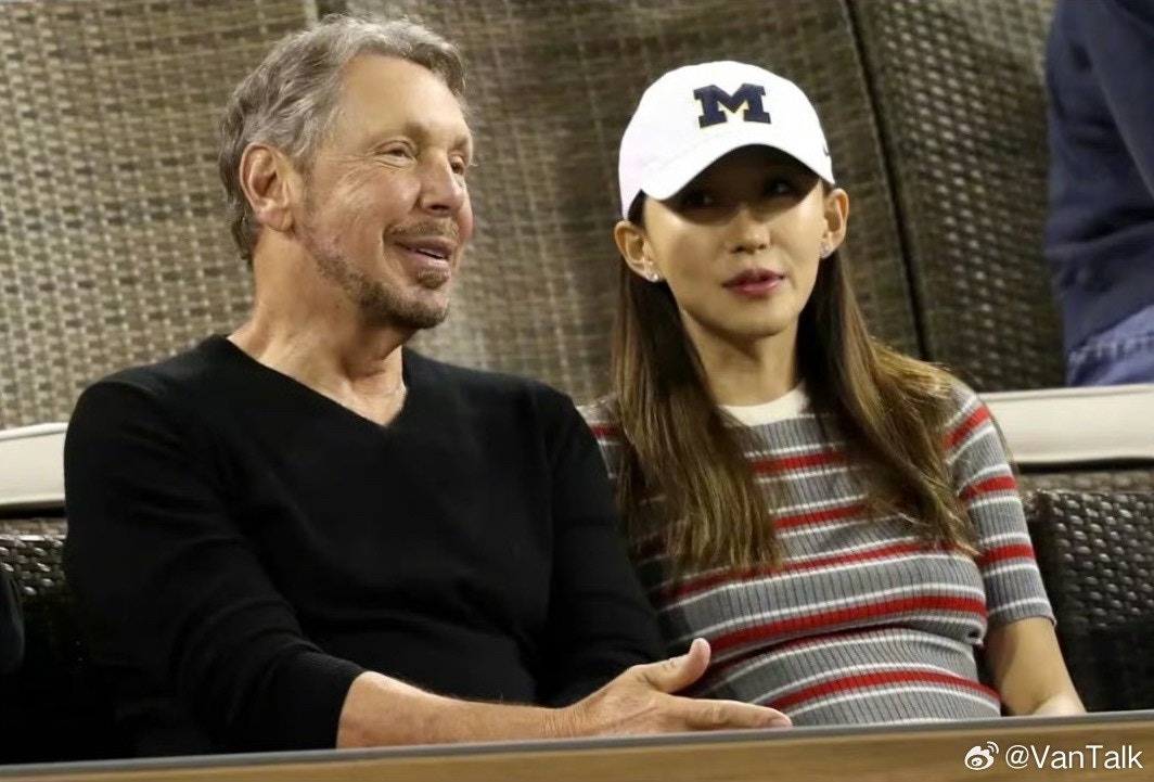 Larry Ellison第六任妻是中国人？相差47岁！网民：第二个邓文迪