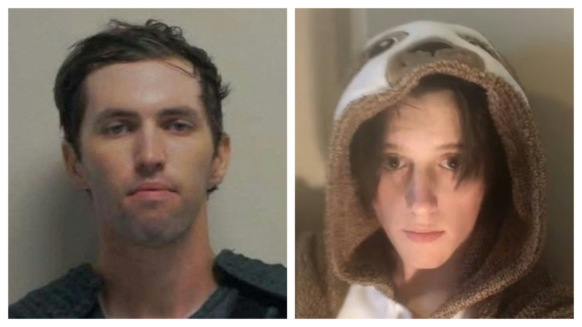 2025年9月13日,联邦调查局(FBI)高层官员向霍士新闻(Fox News)表示,刺杀美国总统特朗普(Donald Trump,又译川普)盟友、右翼评论员柯克(Charlie Kirk)的疑凶罗宾逊(Tyler Robinson,左)事发时与一名跨性别室友(右)同居。(左图:REUTERS/右图:X@EricLDaugh)