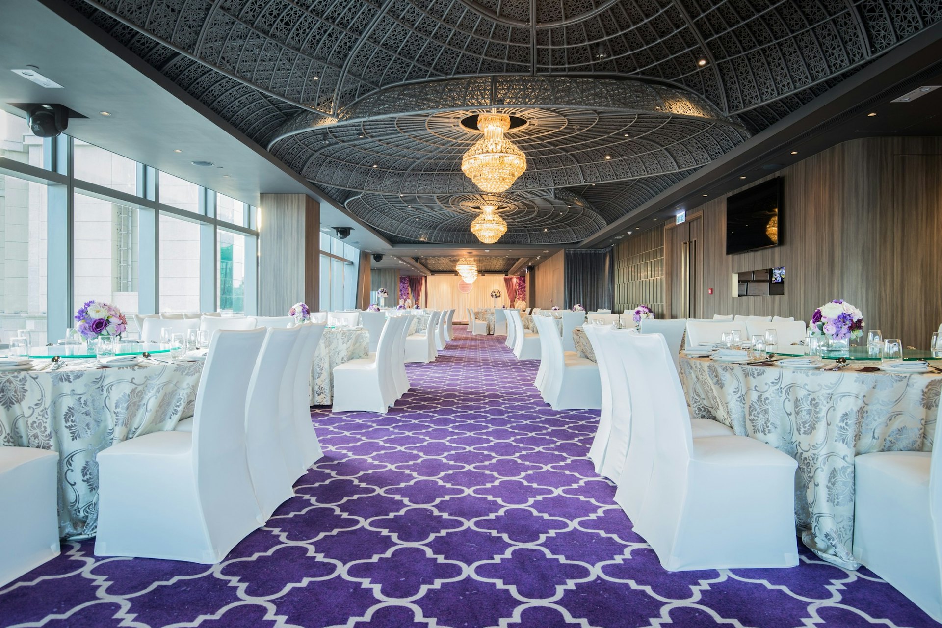 「星薈」主打婚宴,可辦中式晚宴或西式婚宴,大廳最多筵開18席。(「星薈」Facebook圖片) 「星薈」主打婚宴,可辦中式晚宴或西式婚宴,大廳最多筵開18席。(「星薈」Facebook圖片)