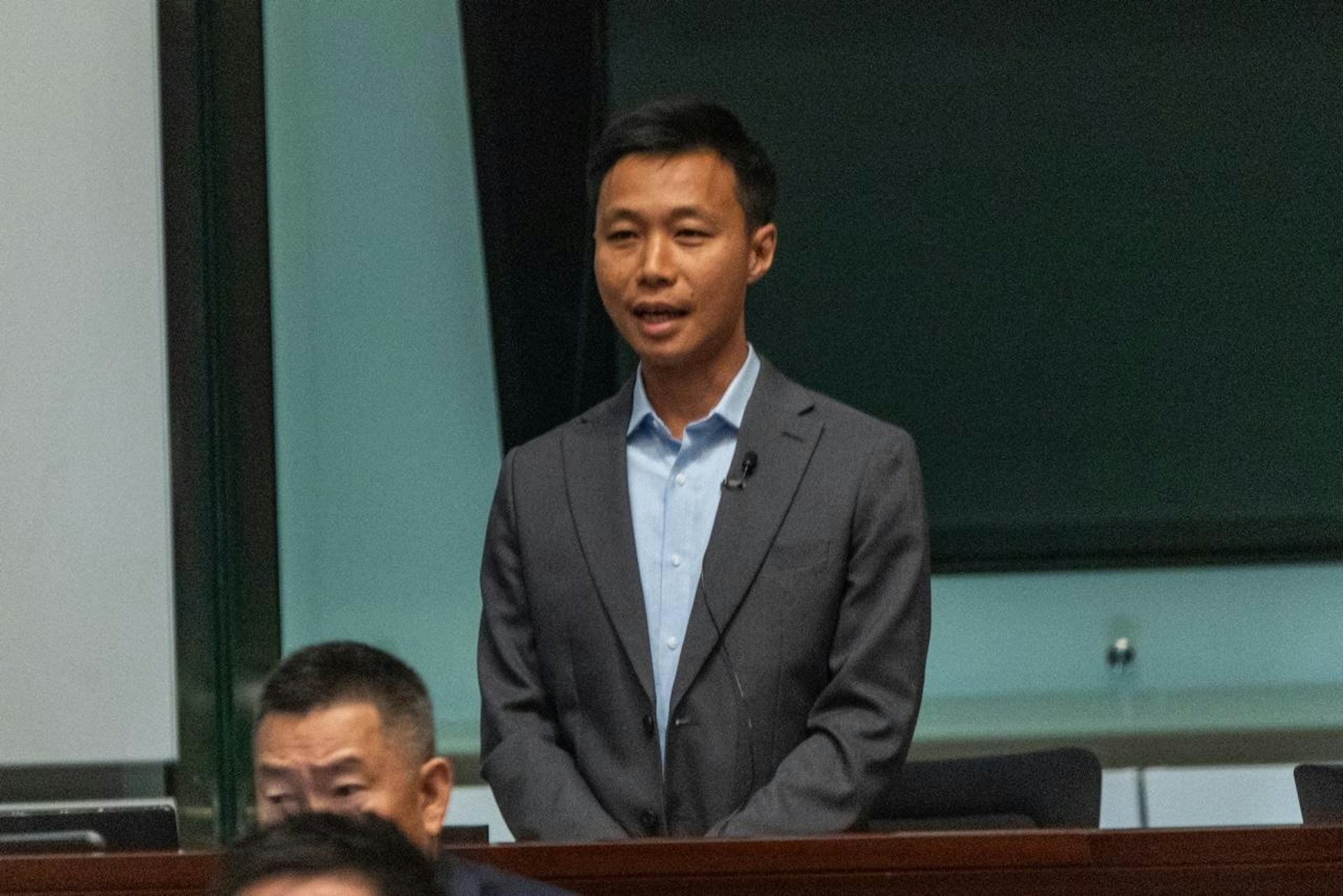 林振昇發言(梁鵬威懾)