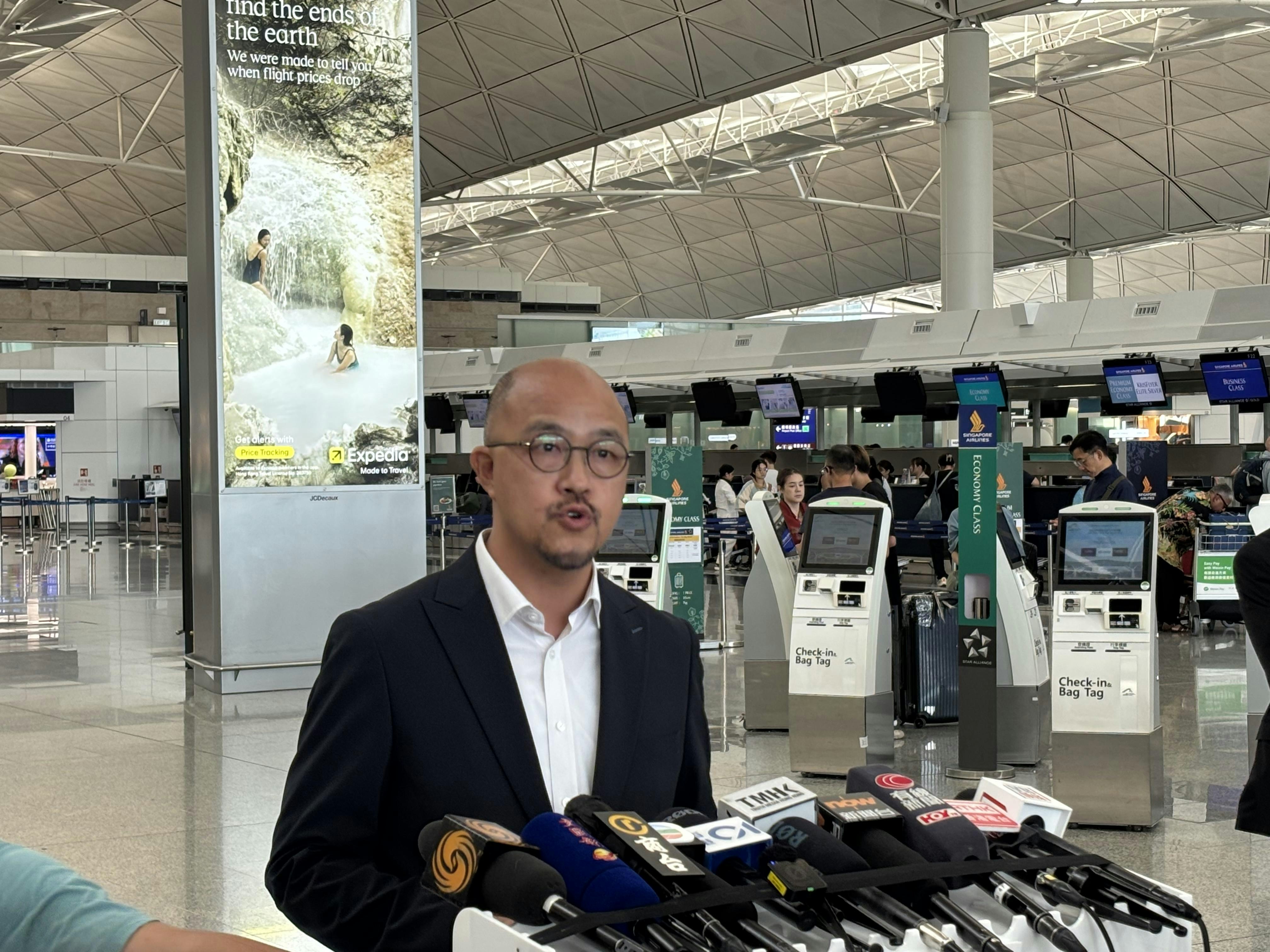 台风桦加沙．航班资讯｜机场保持开放国泰明晚6时后停止升降