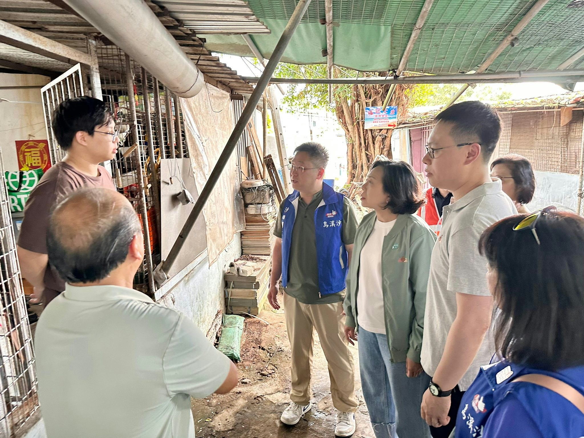 Government Departments Prepare For Super Typhoon Chaba Inspecting