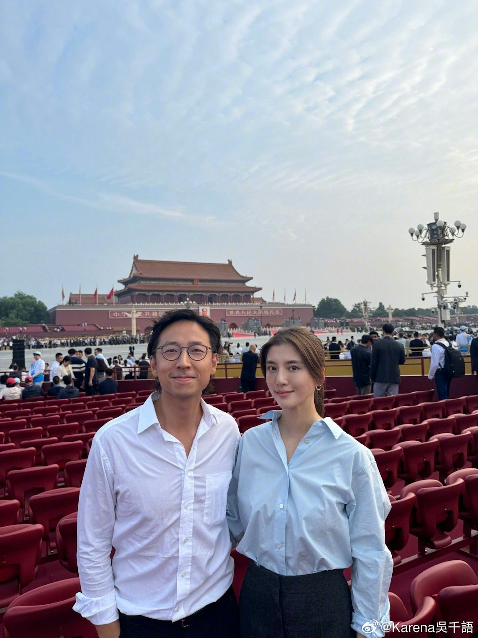 吳千語和施伯雄在2023年結婚。