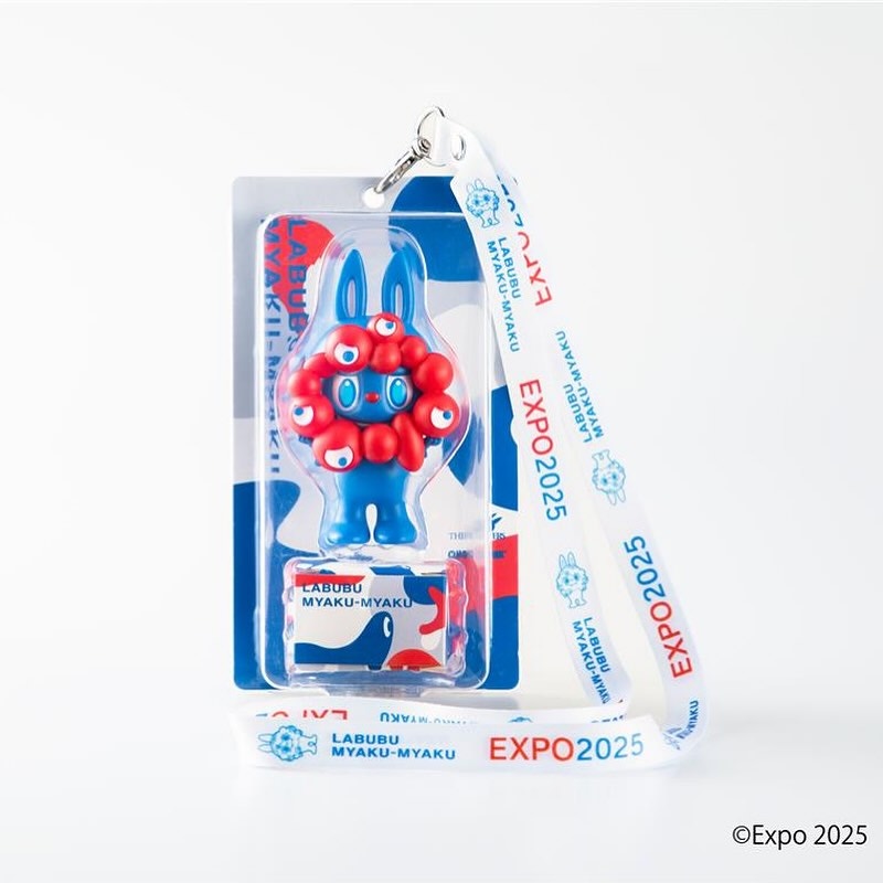 POP MART联乘大阪世博推可吊挂LABUBU MYAKU-MYAKU！购买方法曝光