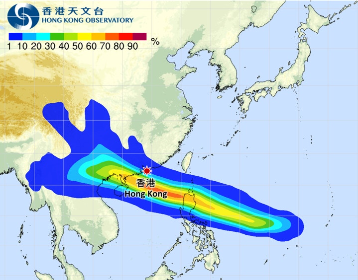 中秋前打风｜天文台：有预测达强台风级或以上提防天文大潮夹击