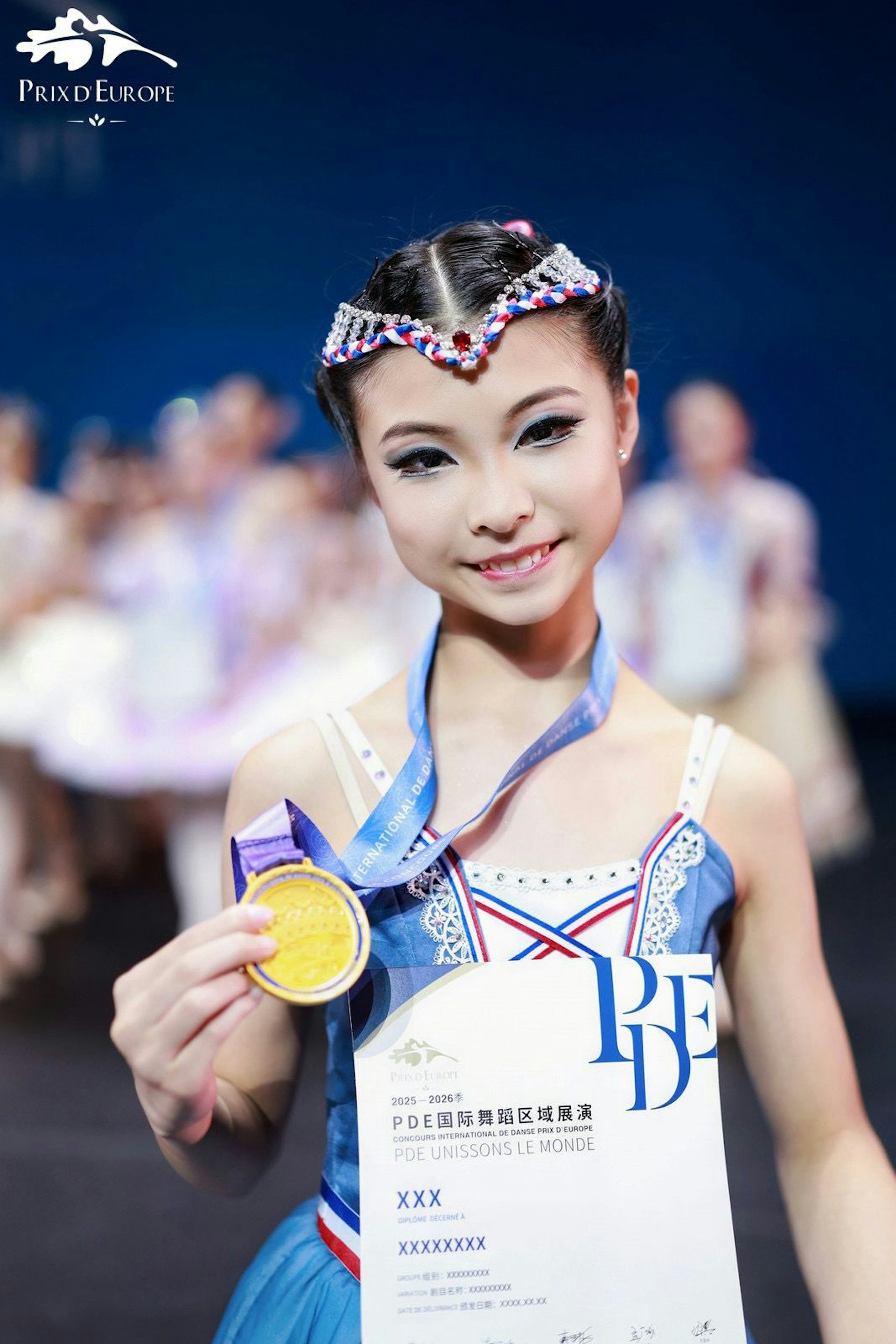 凱琳於Prix D' Europe勇奪金獎,更獲海外獎學金,繼續追夢。(作者提供) 凱琳於Prix D' Europe勇奪金獎,更獲海外獎學金,繼續追夢。(作者提供)