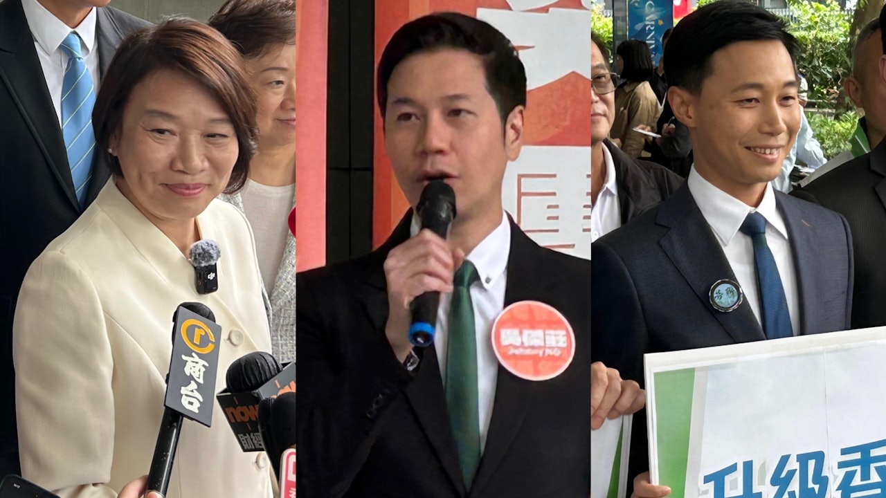 立法会选举|吴杰庄、梁美芬、林振升报名参选 争连任选委界