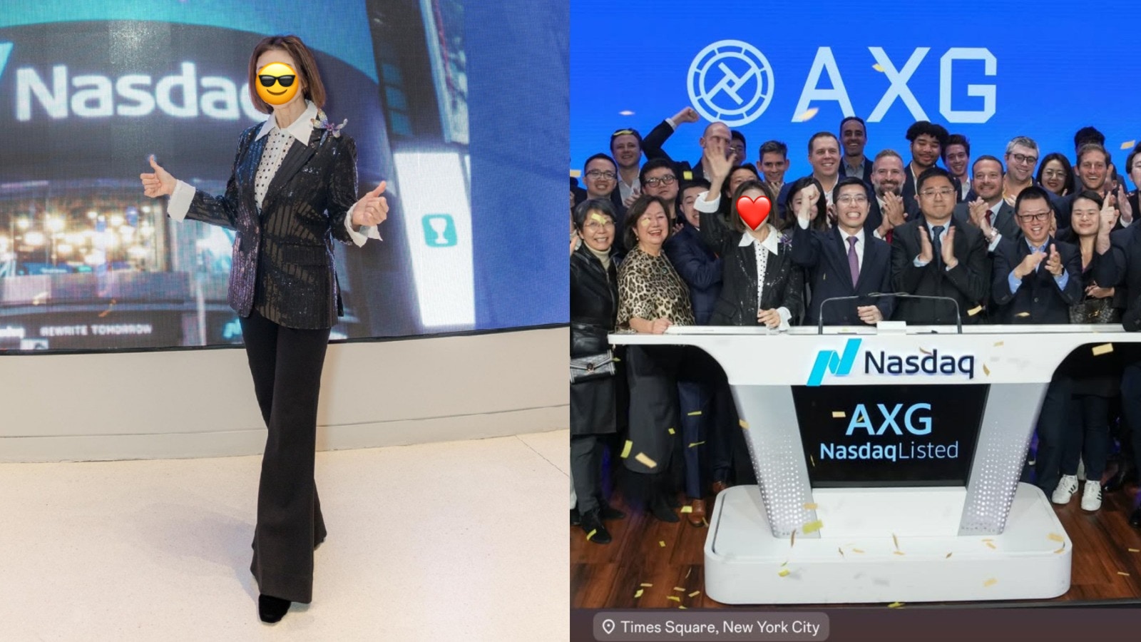 謝玲玲見證投資公司美國掛牌上市市值逾7億美元：未來已來