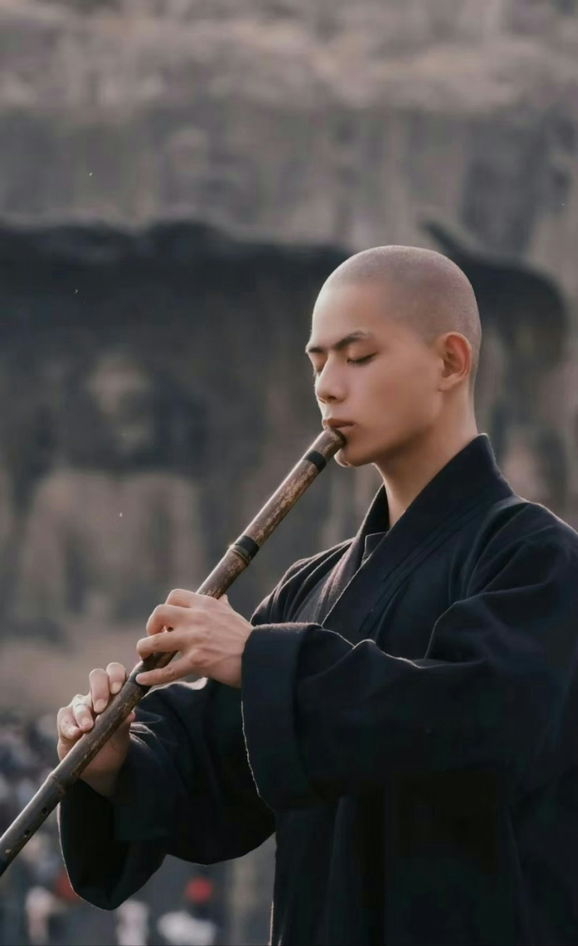 秋風被譽為“最帥少林武僧”。(小紅書)