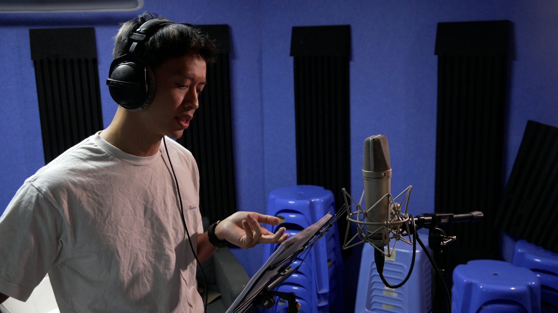 Locker林定熙唔使配精蟲,係配人類,男主角角色。(電影公司提供) Locker林定熙唔使配精蟲,係配人類,男主角角色。(電影公司提供)