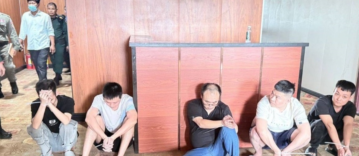 柬埔寨剿电信诈骗窝点拘捕263人 包括207名中国人