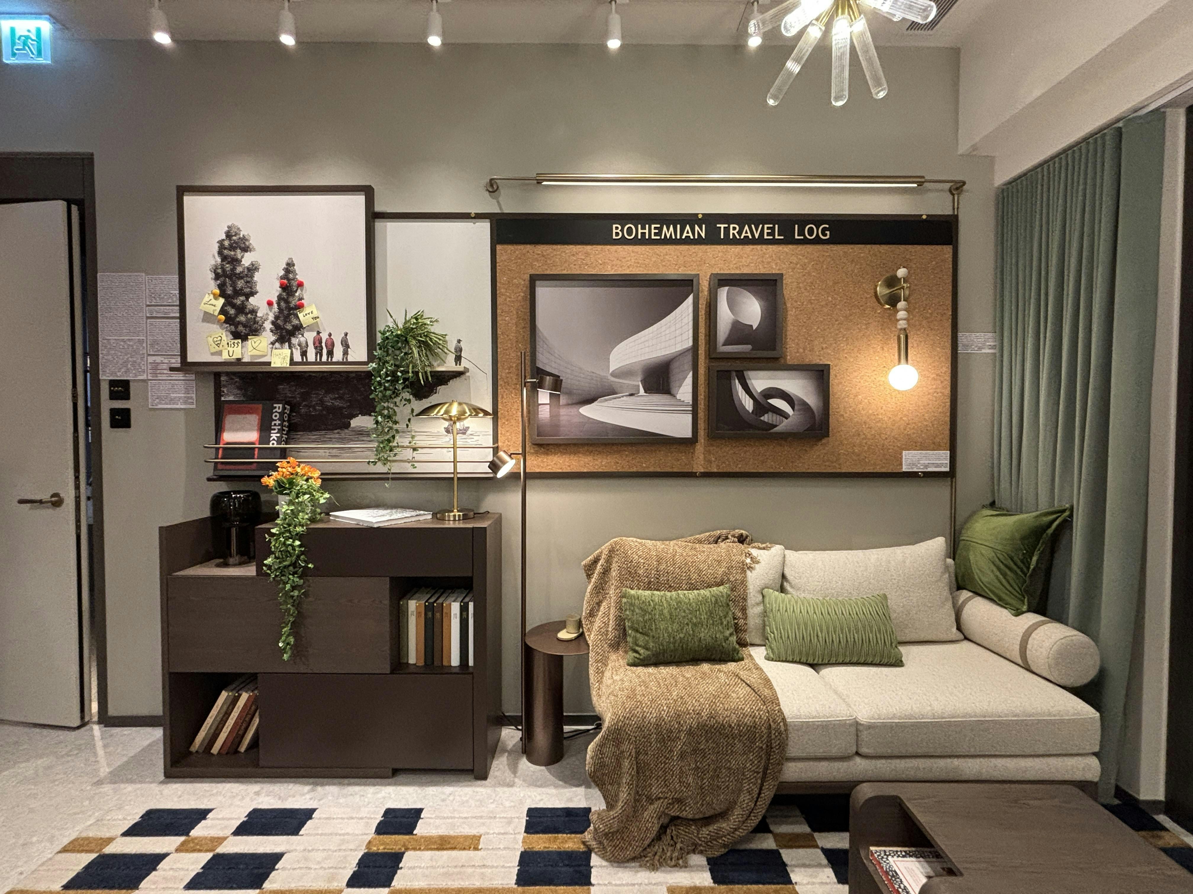 佐敦瑧爾明開價、首批不少於30伙兩房示範單位曝光採大地色主調