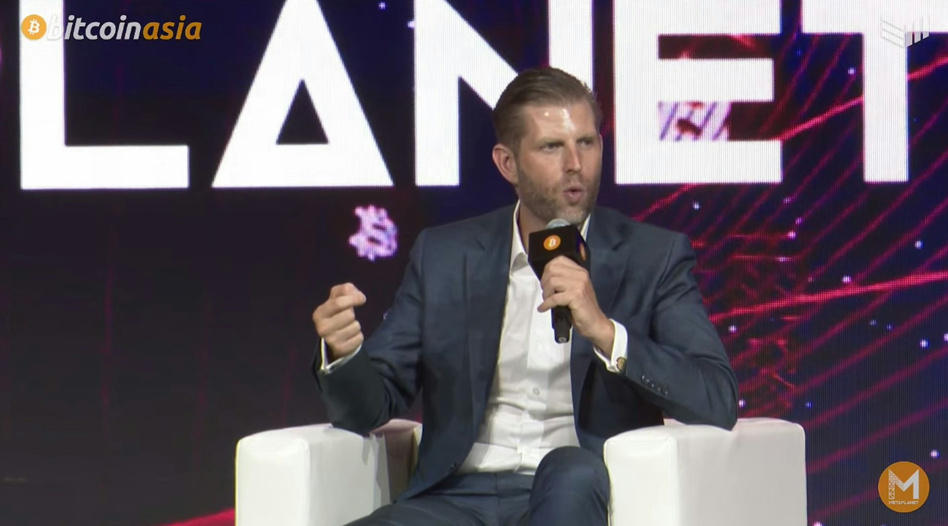 加密货币急泻特朗普次子吁低捞曾扬言比特币见100万美元