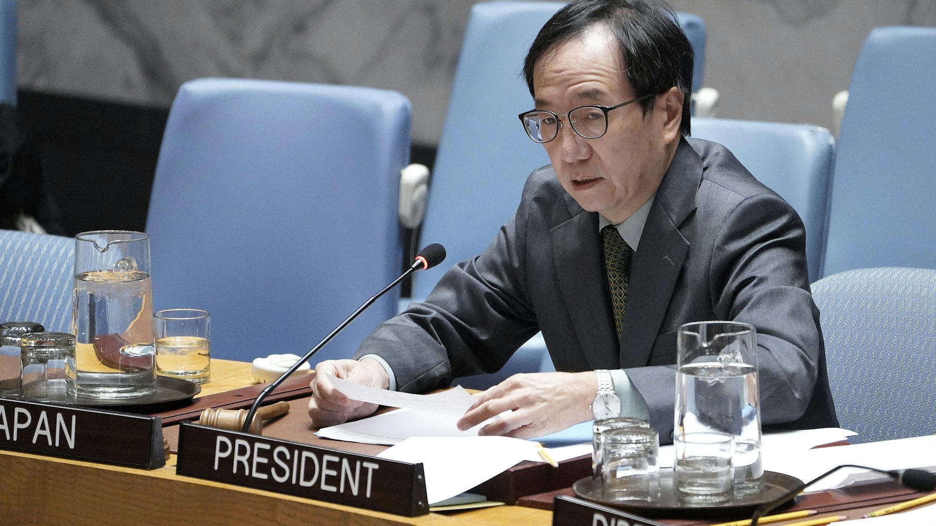 日代表致函聯合國秘書長反駁中方 木原稔批敵國條款:無法接受 日代表致函聯合國秘書長反駁中方 木原稔批敵國條款:無法接受