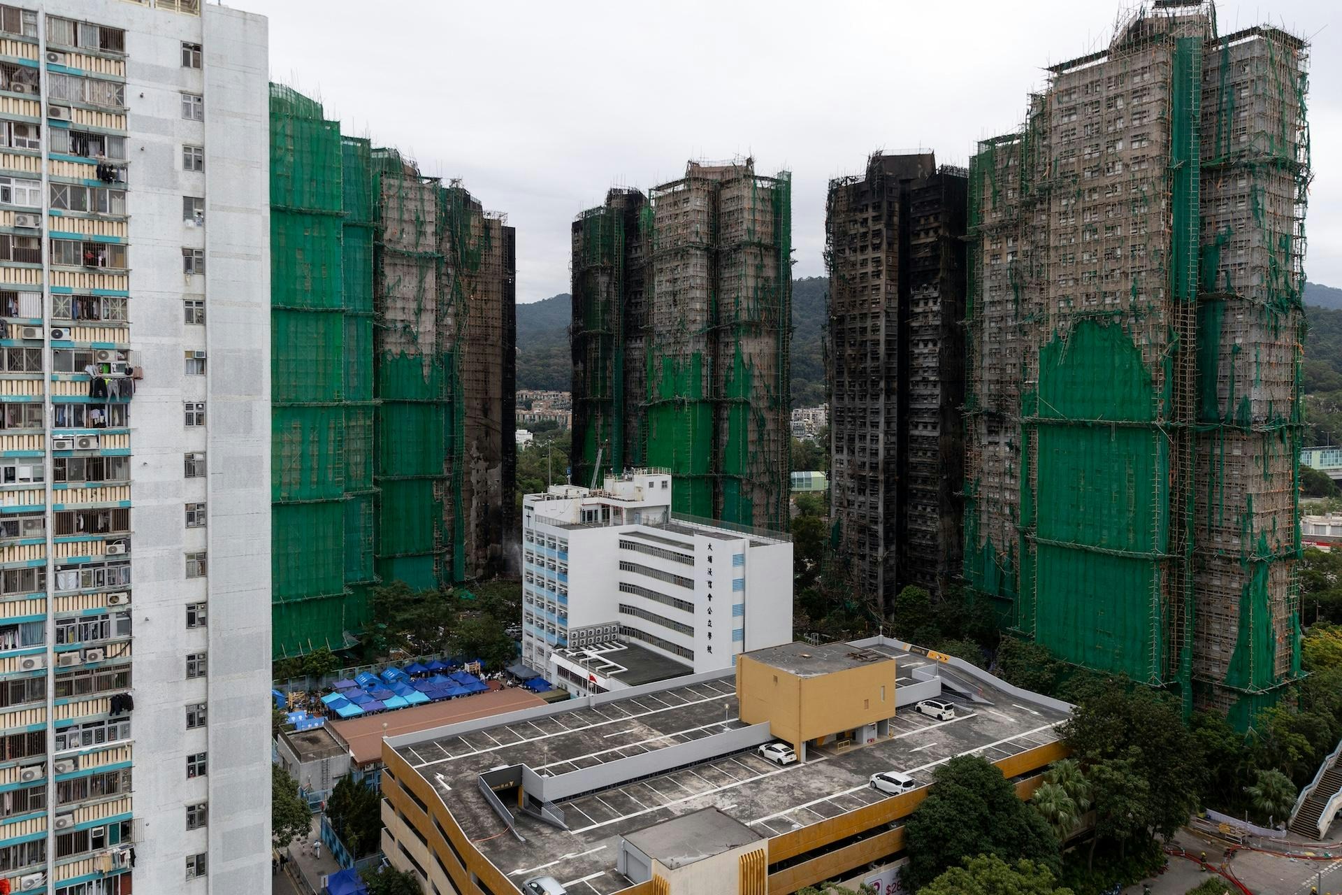 宏福苑火災｜暫有5名工人遇難勞工處：僱主須根據僱員條例補償