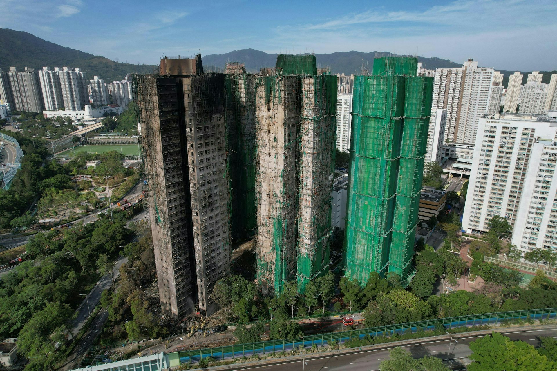 宏福苑五級火造成168人死亡。(資料圖片) 宏福苑五級火造成168人死亡。(資料圖片)