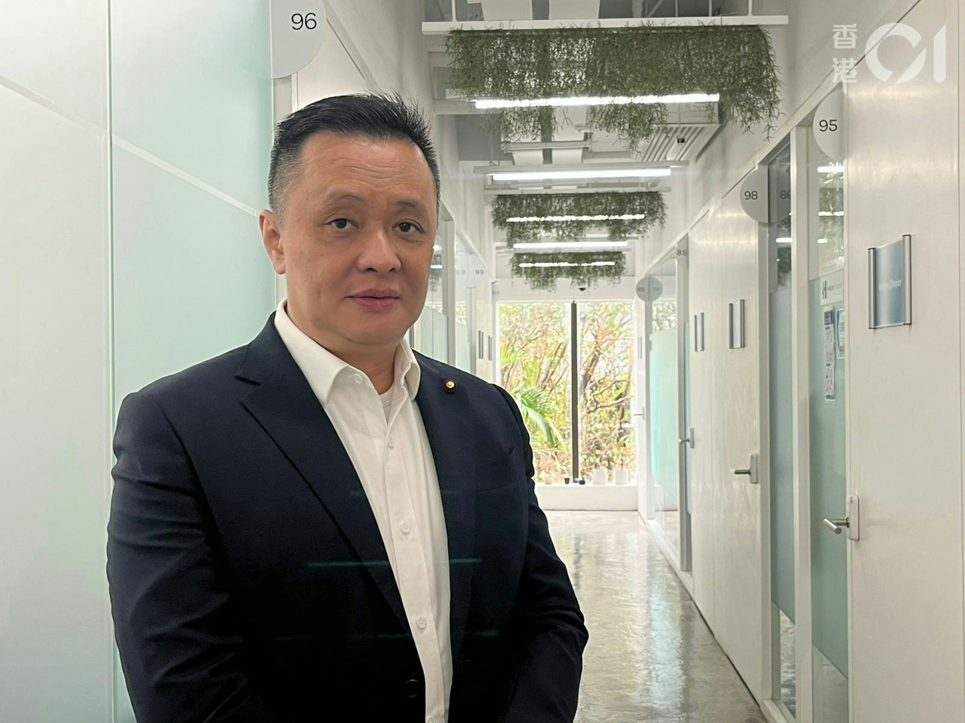 教育界立法會議員鄧飛 。(資料圖片/胡家欣攝) 教育界立法會議員鄧飛 。(資料圖片/胡家欣攝)