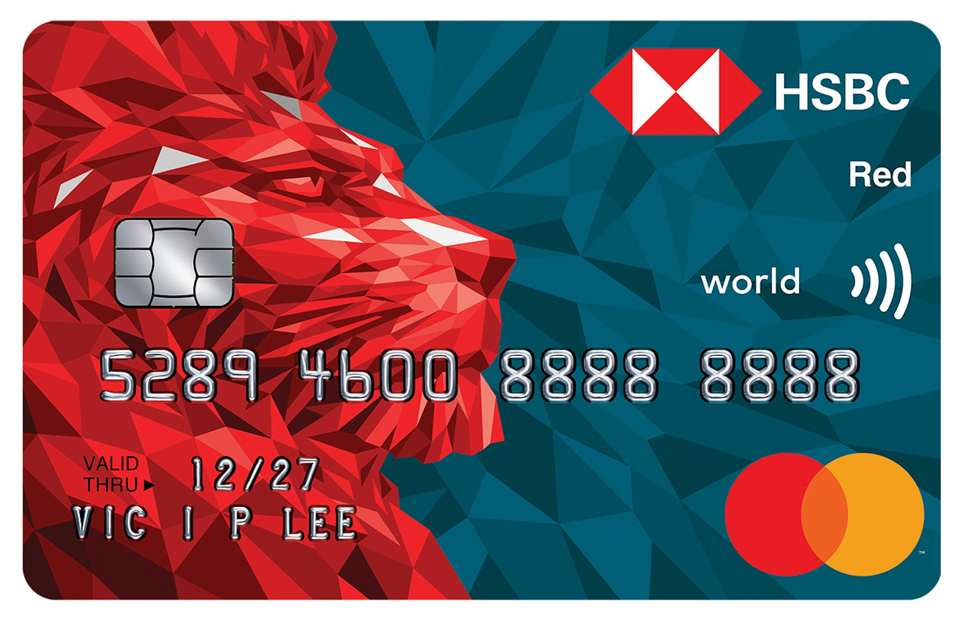 滙豐銀行Red Credit Card——4%現金回贈/HK$2.5=1里/上限HK$10,000