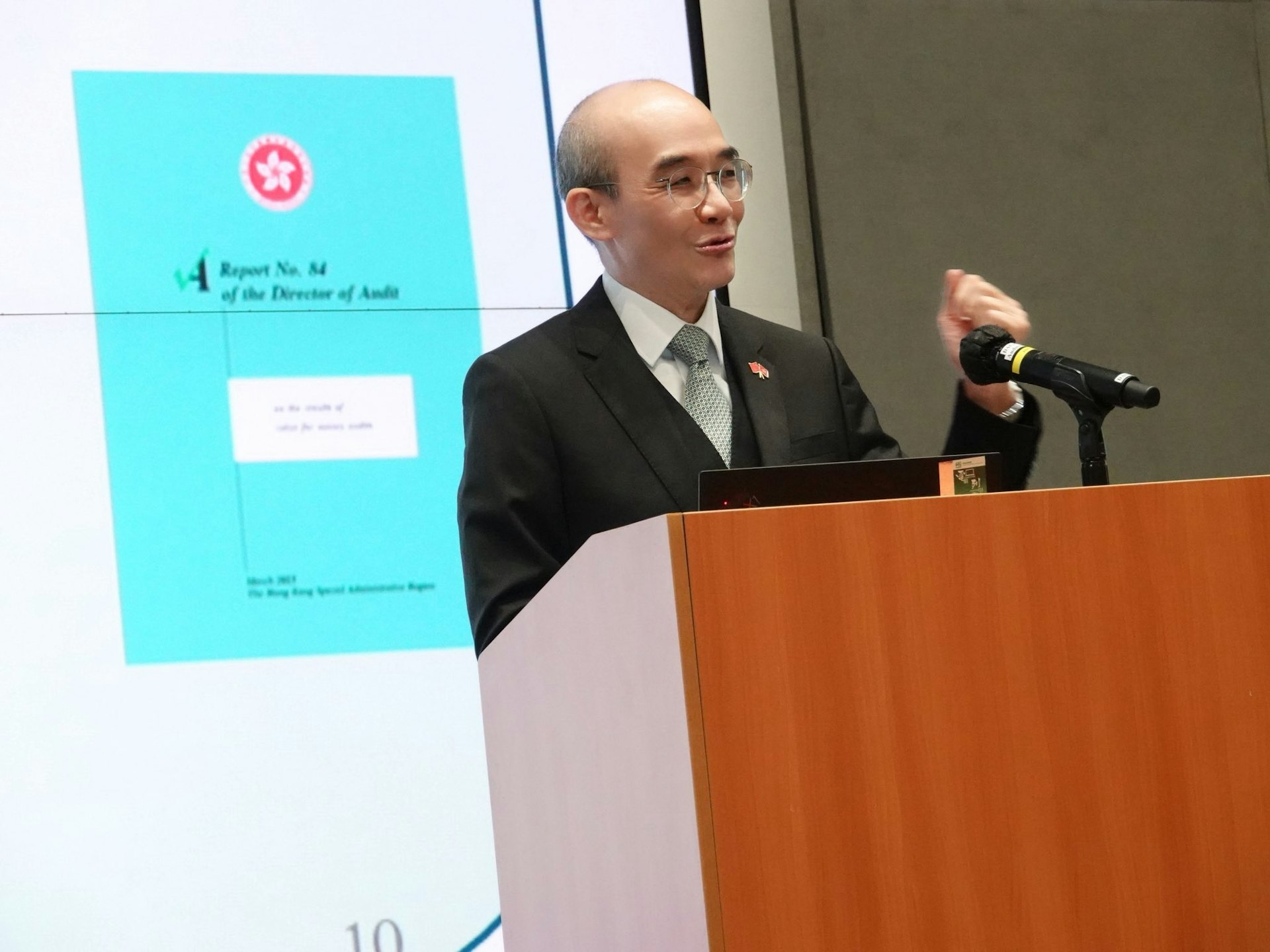 審計署署長林智遠。(審計署facebook) 審計署署長林智遠。(審計署facebook)