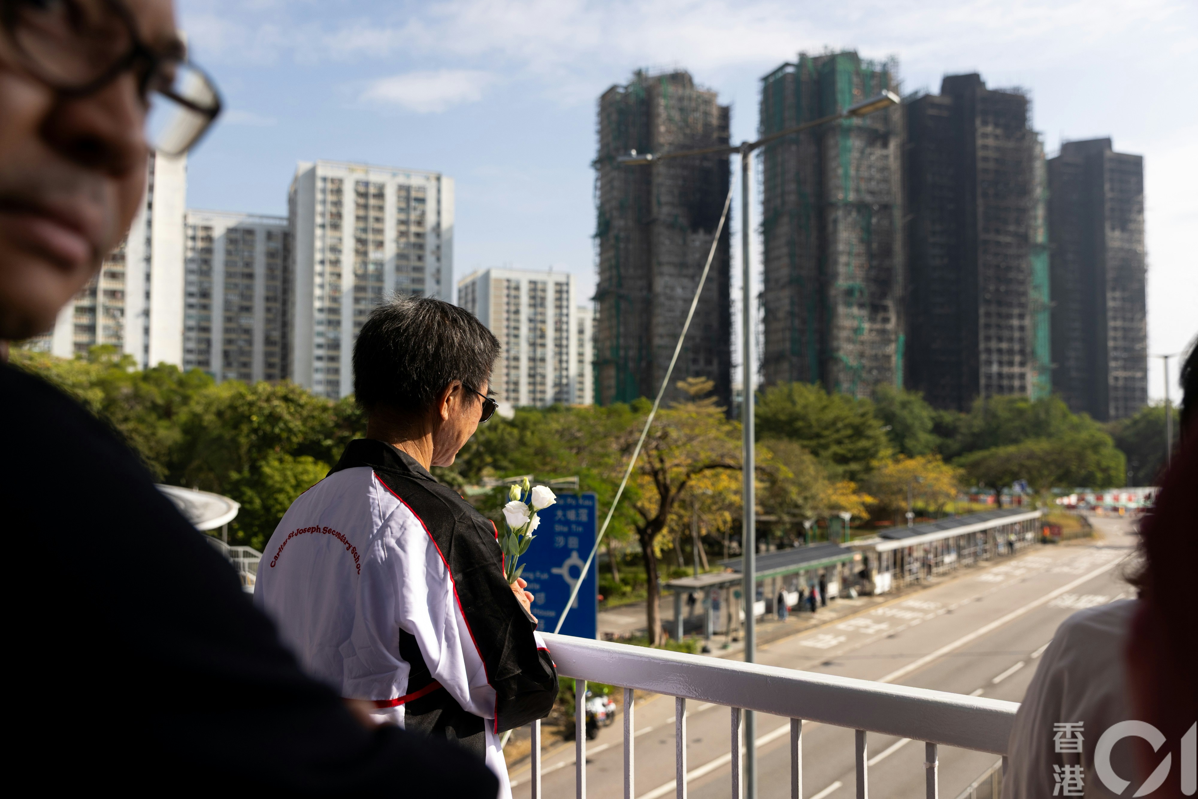 大埔宏福苑五級大火奪去逾百人性命。（資料圖片/夏家朗攝）
