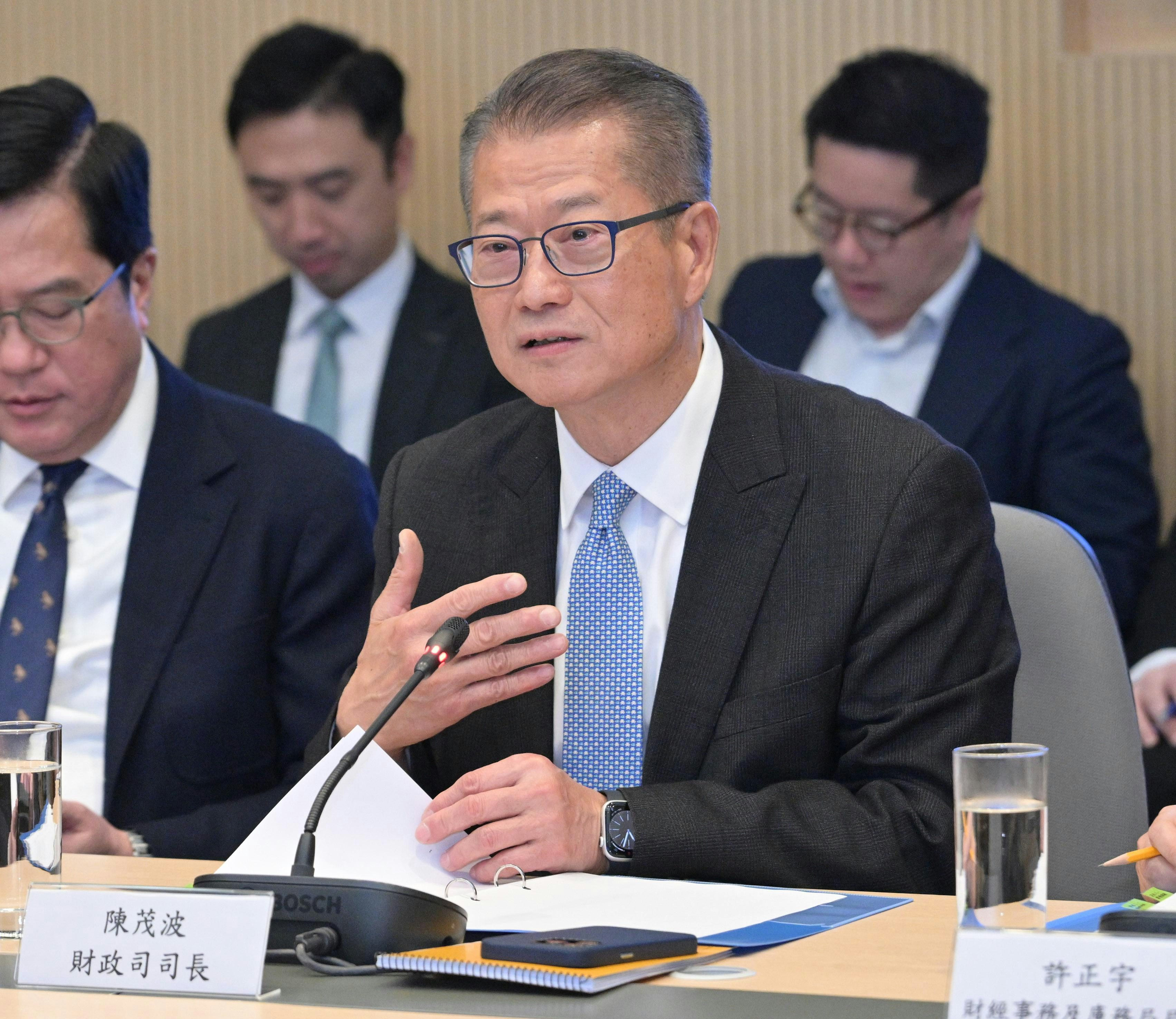 大宗商品策略委员会首开会陈茂波﹕将制订及践行发展策略