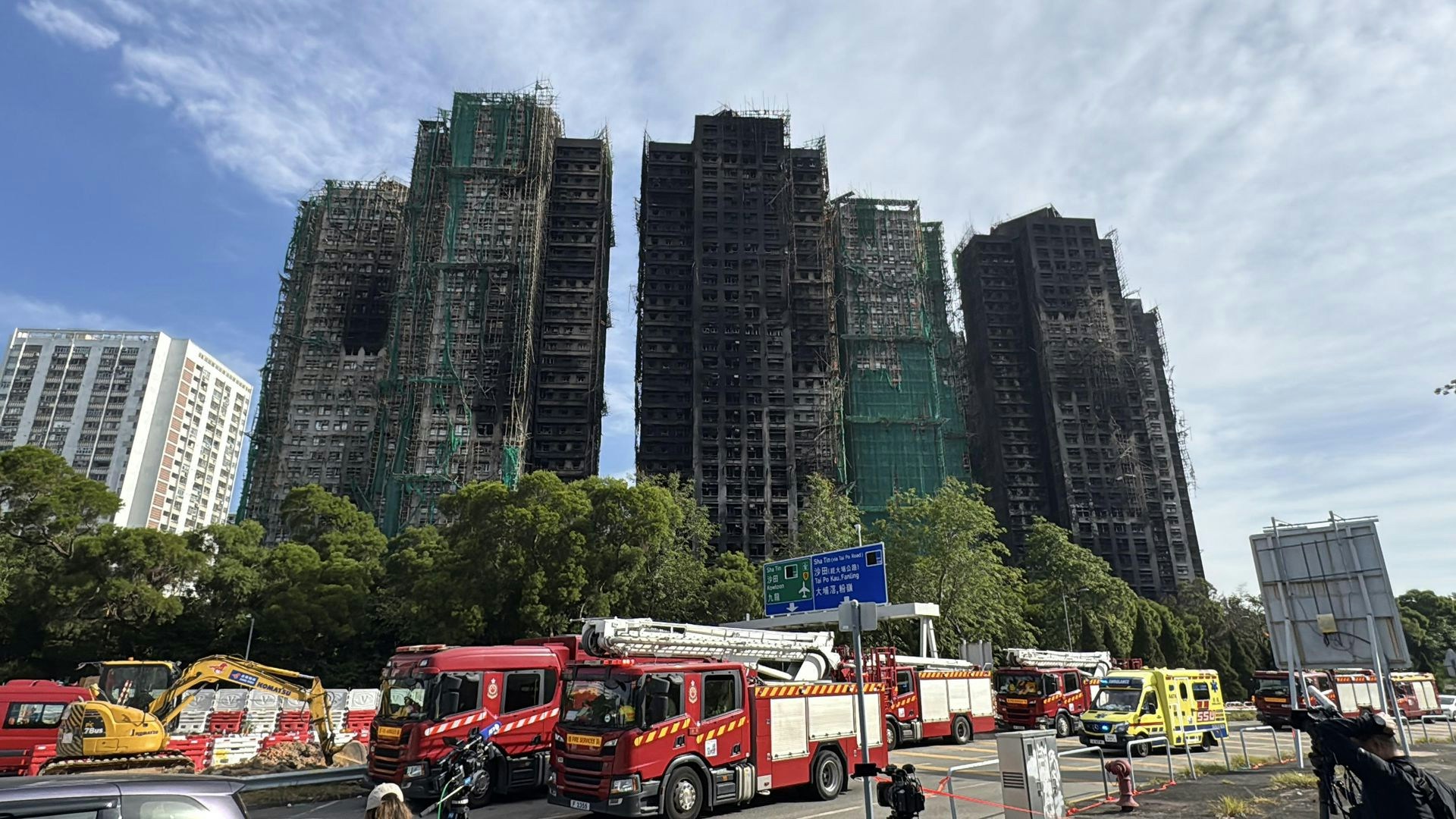 宏福苑大火最新數字｜65名傷者已出院　14人仍留院治療　情況穩定