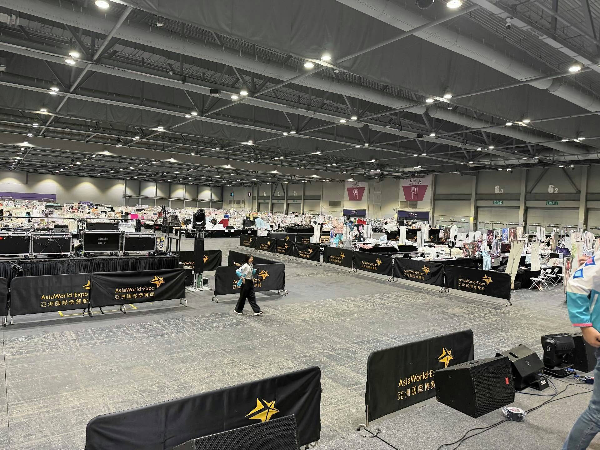 「Rainbow Gala 同人誌即賣會」在上星期六、日（3日及4日）於亞博舉辦。（Threads@man000230）