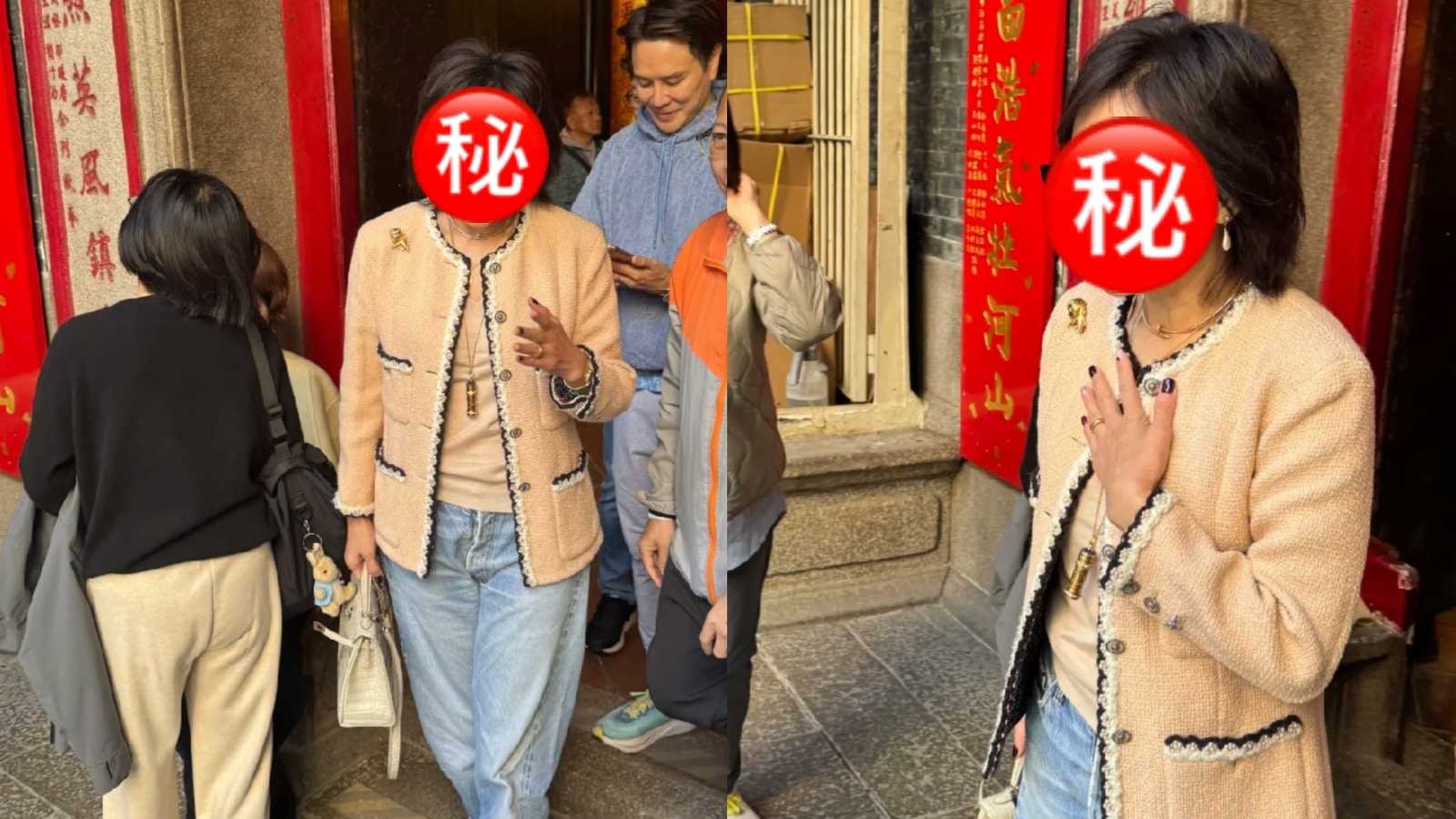 【娱圈】60歲影后 文武廟拜神行頭嚇親網民 簡約打扮竟值百萬 結婚近廿年堅持不生育