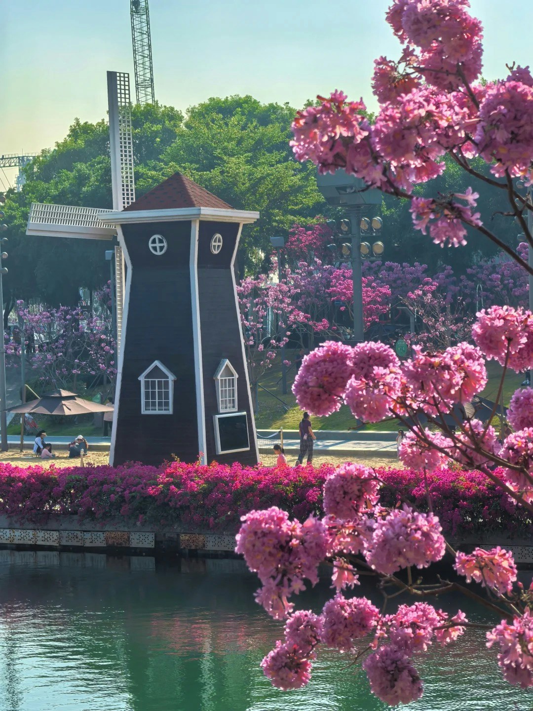 後海中心河公園（小紅書@曉月畔的旅拍日記）