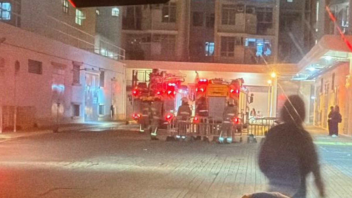 牛頭角上邨垃圾房火警　起火原因有可疑　警列縱火