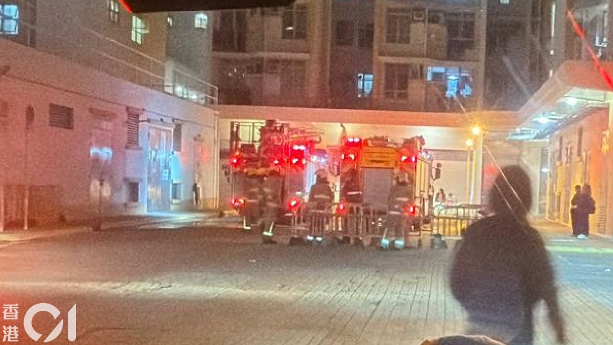 大批消防到場調查。（讀者提供）