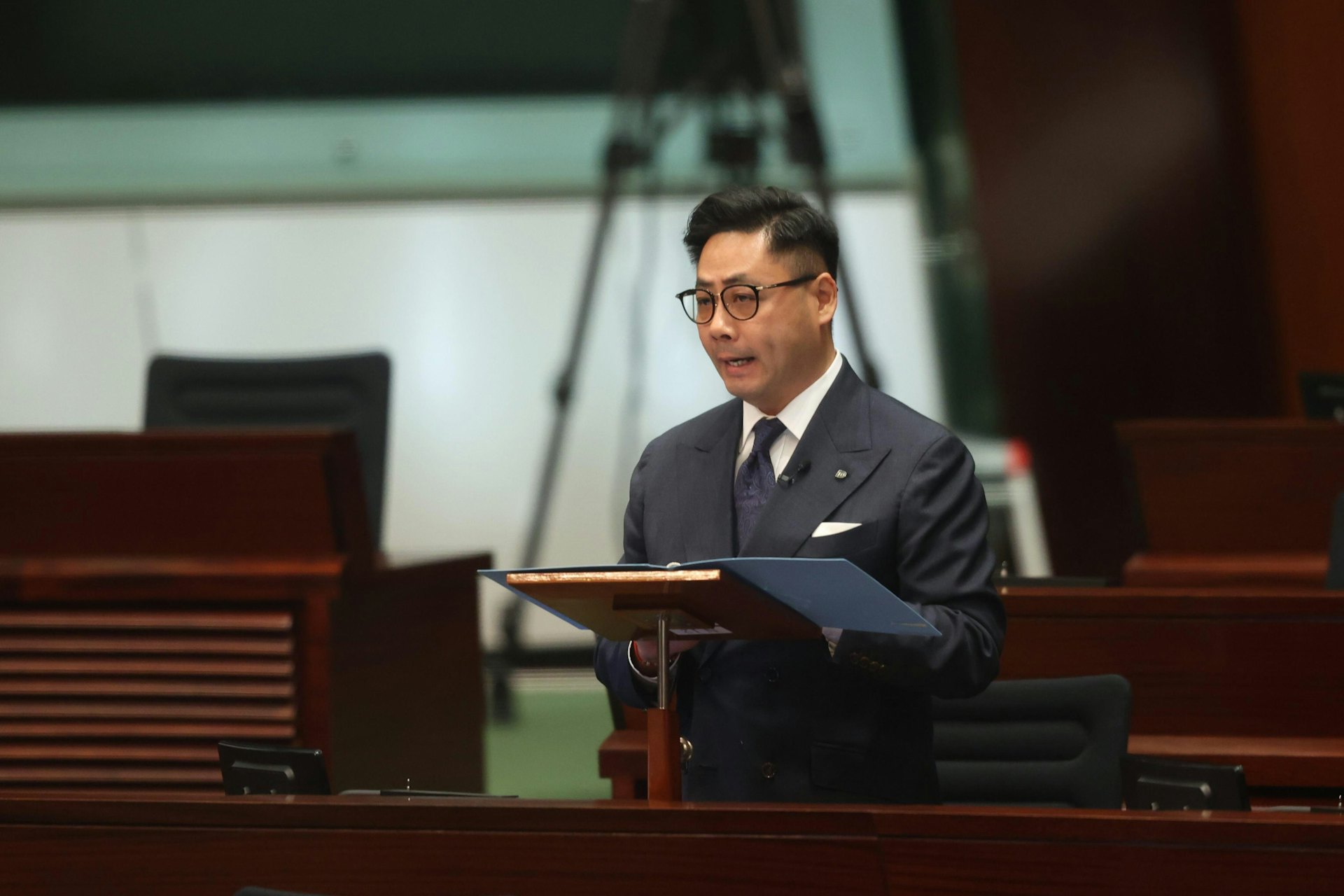 葉傲冬建議當局考慮聘請第三方核實授權書真偽。(資料圖片/鄭子峰攝) 葉傲冬建議當局考慮聘請第三方核實授權書真偽。(資料圖片/鄭子峰攝)