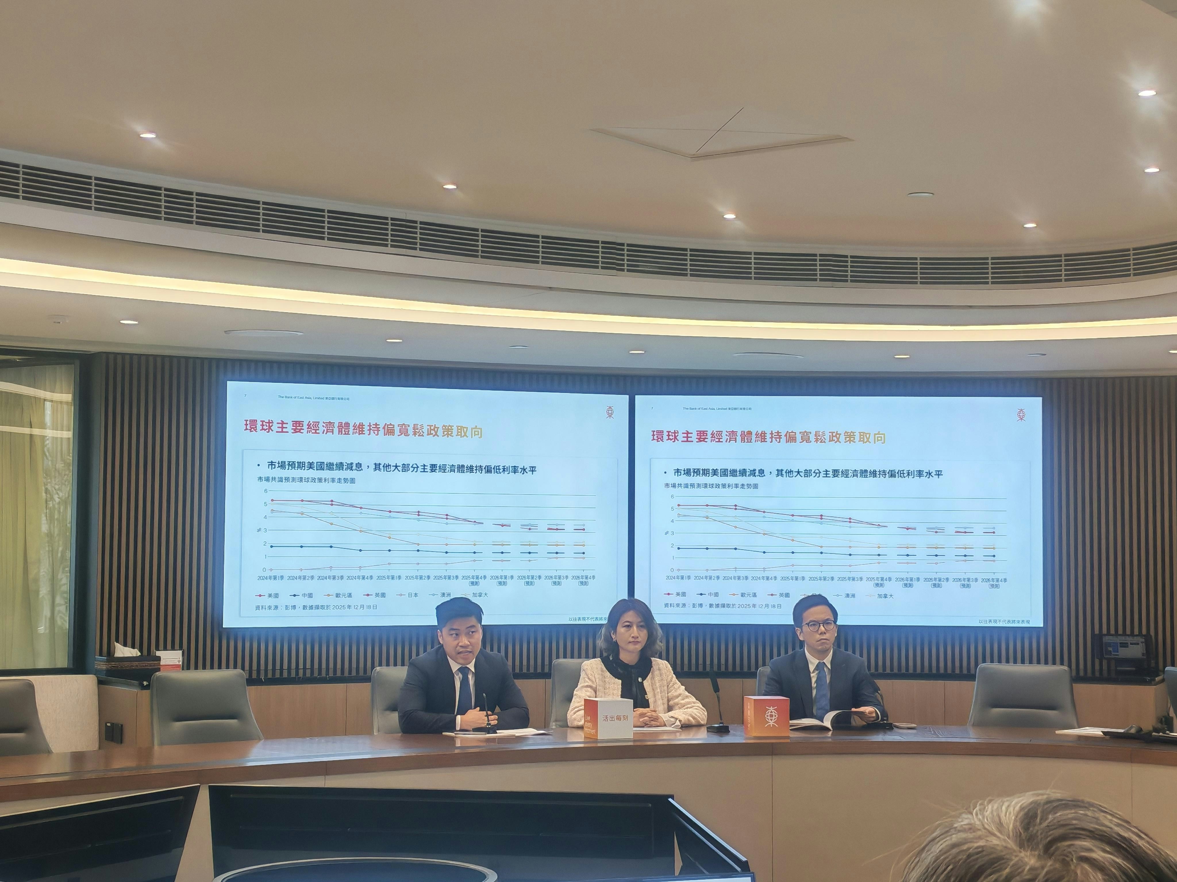 东亚维持恒指目标价30800点料美国年内减息3次利好地产收租股