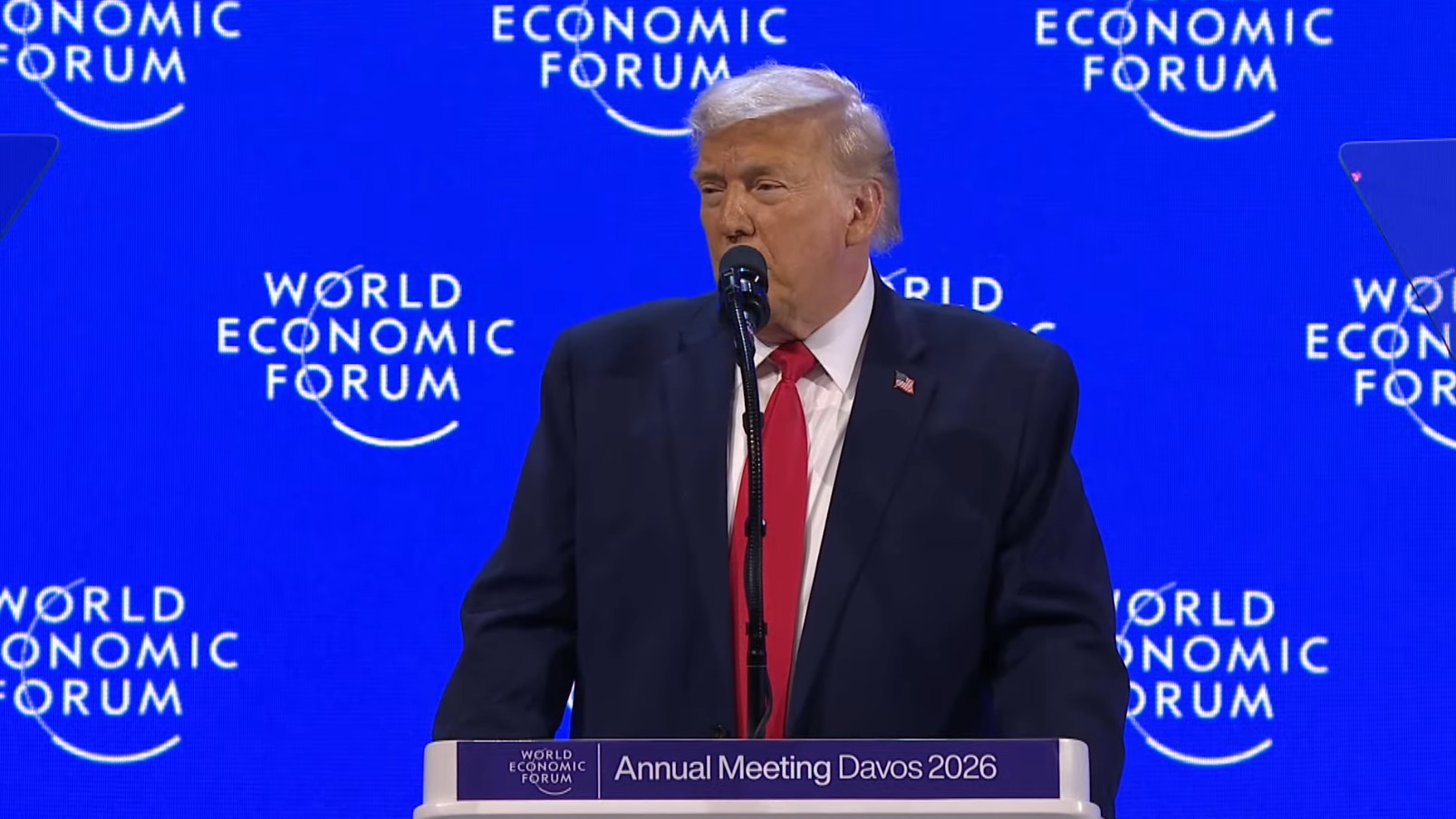 特朗普达沃斯演讲：仅美国可确保该岛安全- 国际观察BackChina Network