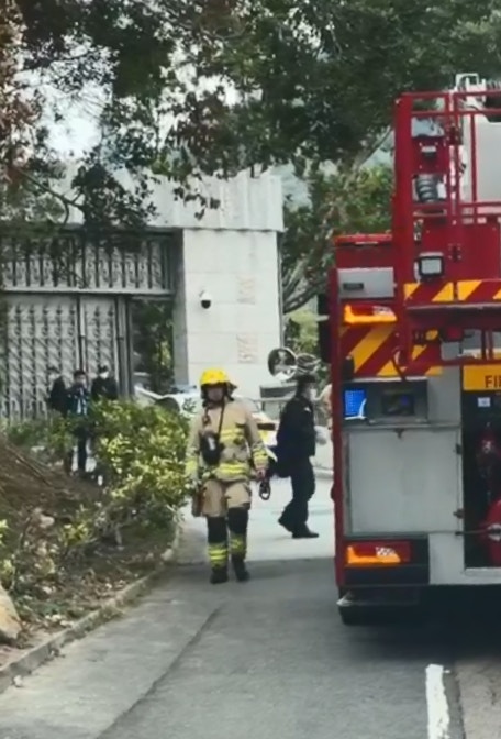 李嘉誠大宅外傳異味疑漏氣警方消防到場調查揭山坡有野豬屍體