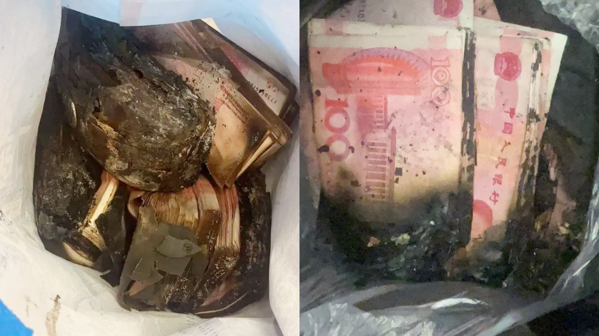 真「燒錢」!老夫婦不喜歡把錢存銀行 家中起火數十萬現金被燒燬 真「燒錢」!老夫婦不喜歡把錢存銀行 家中起火數十萬現金被燒燬