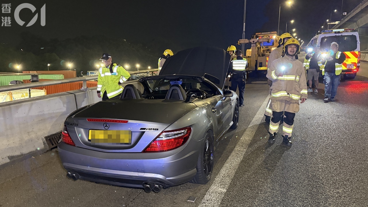 青沙公路平治疑冒煙司機報警求助　消防相信僅為「爆偈」無人受傷