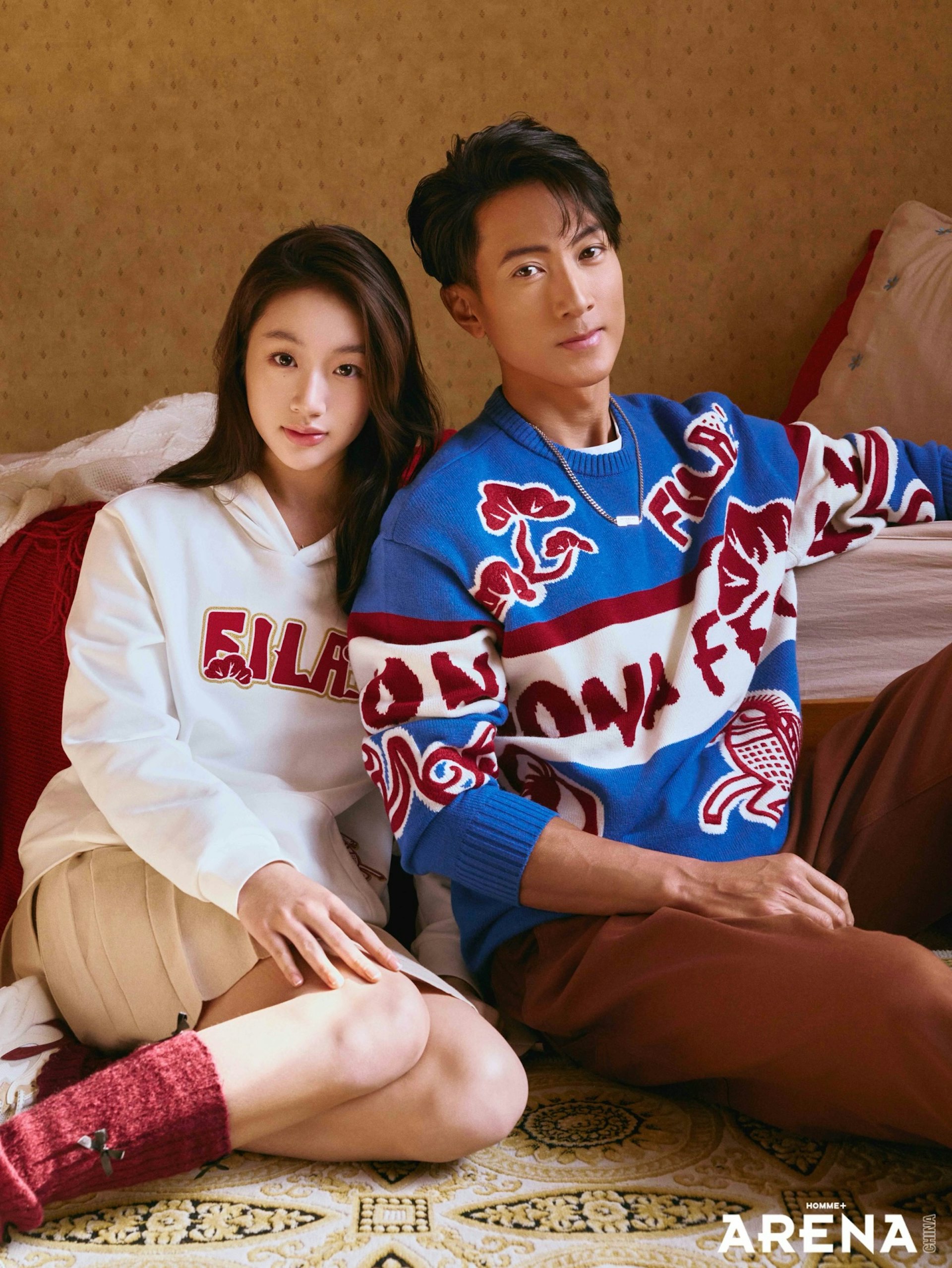 吴尊与女儿吴欣怡NeiNei(Instagram@wuchun.1010)