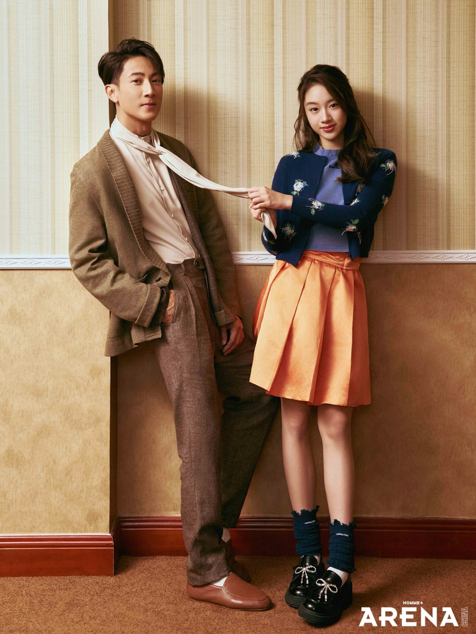 吴尊与女儿吴欣怡NeiNei(Instagram@wuchun.1010)