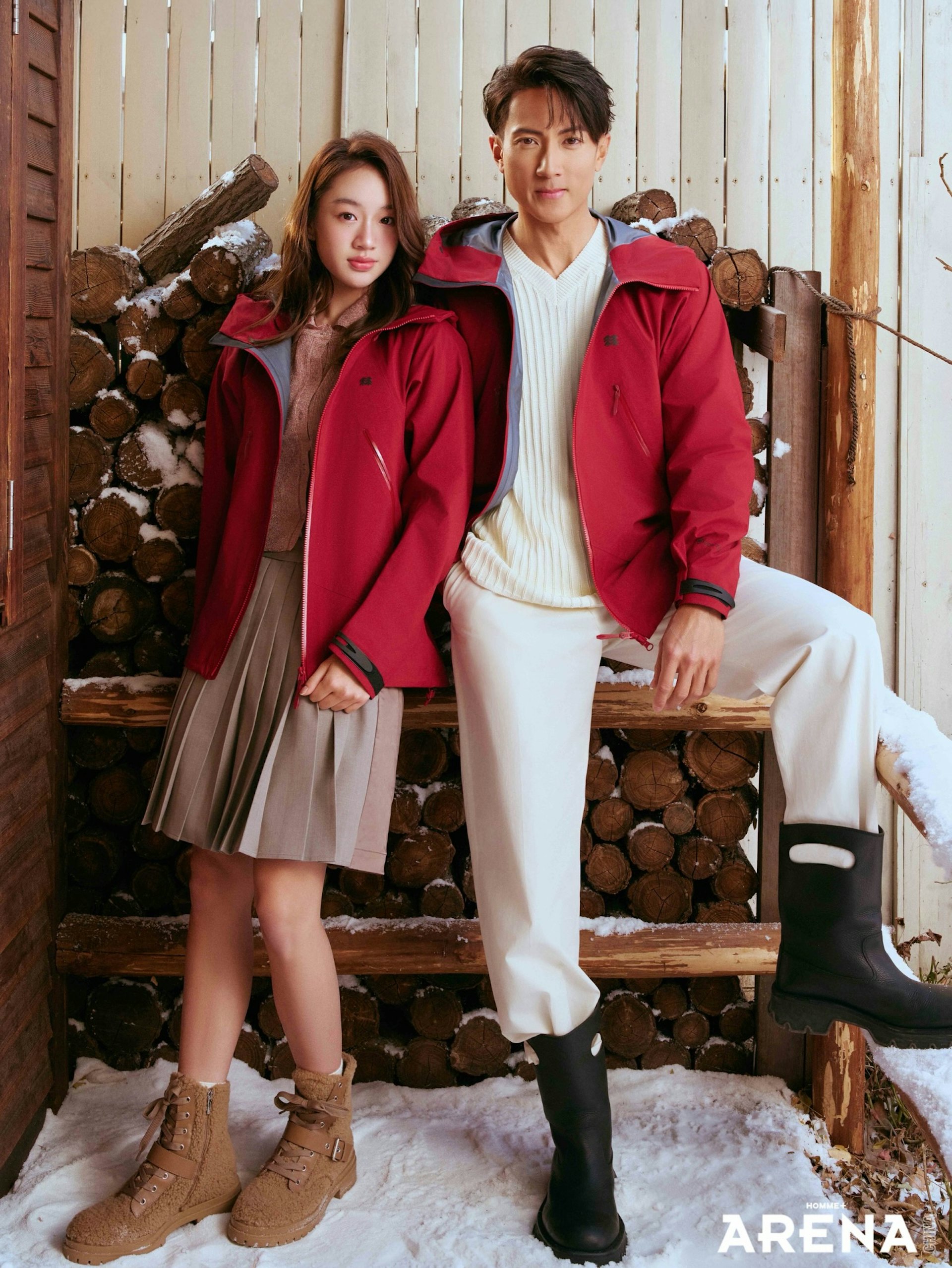 吴尊与女儿吴欣怡NeiNei(Instagram@wuchun.1010)