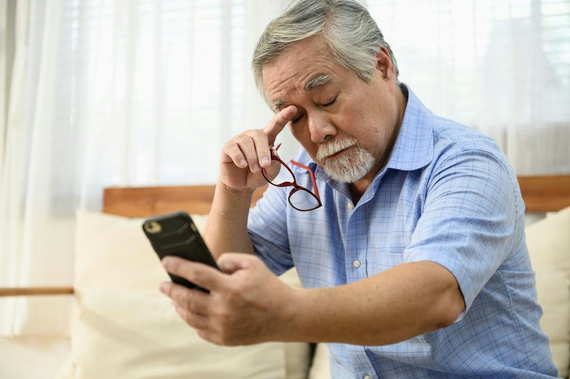 眼疾更影響退休生活。(圖片:Shutterstock)