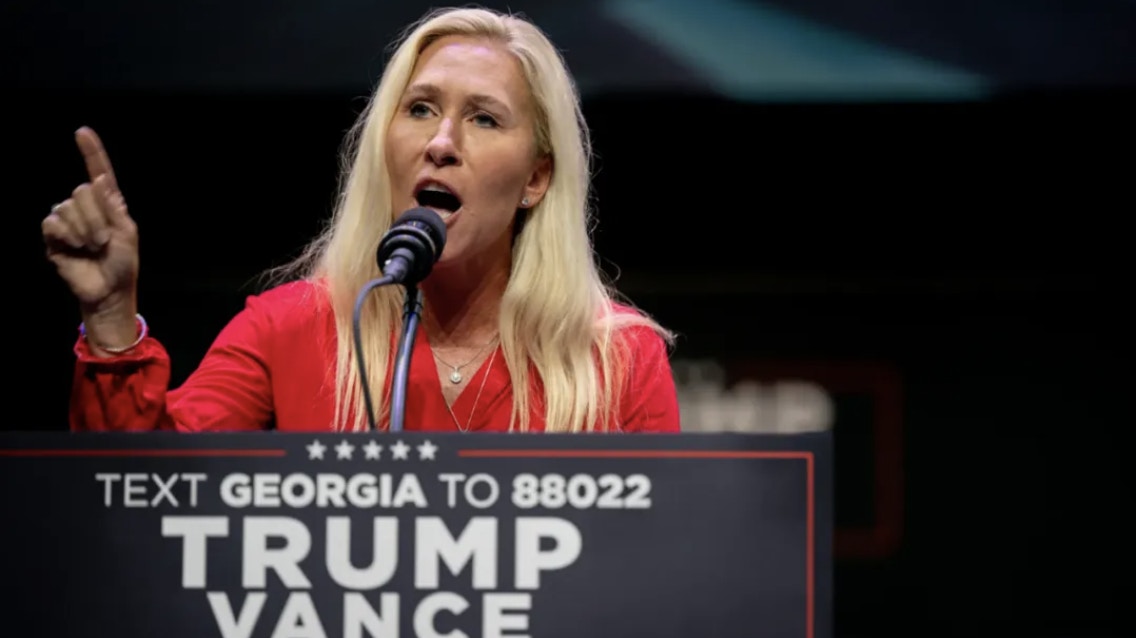 檔案照片：瑪喬麗·泰勒·葛林（Marjorie Taylor Greene）（網絡圖片）