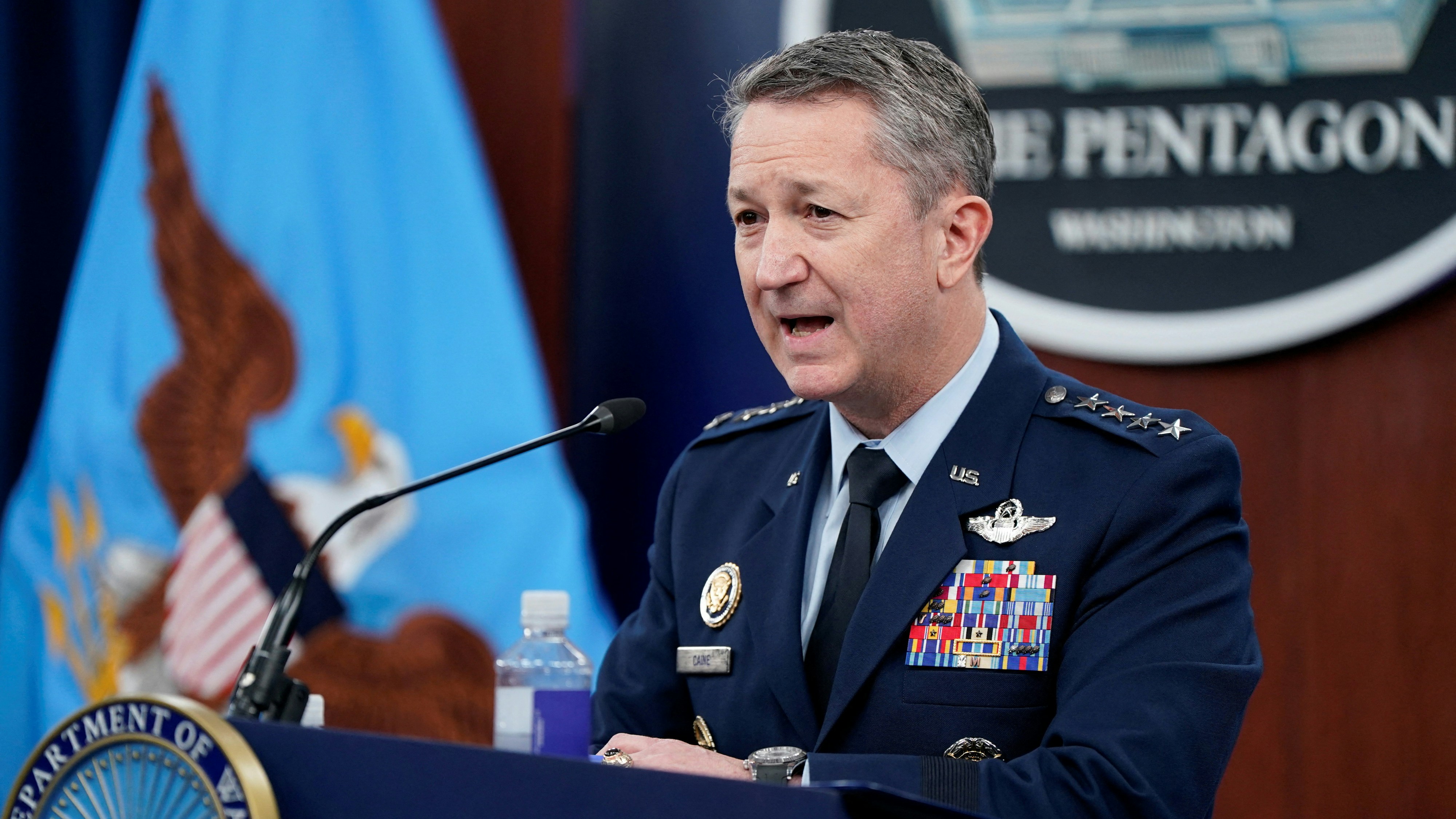 美參謀長聯席會議主席：伊朗彈道導彈發射次數較衝突首日減少86%