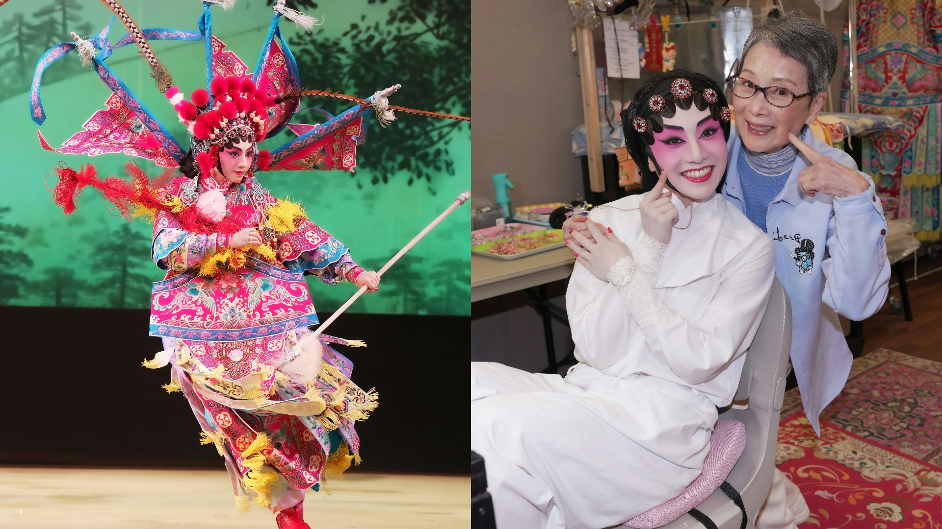 花旦梁非同首演爆滿哽咽謝彭美施如親媽 超難度動作獲陳寶珠大讚