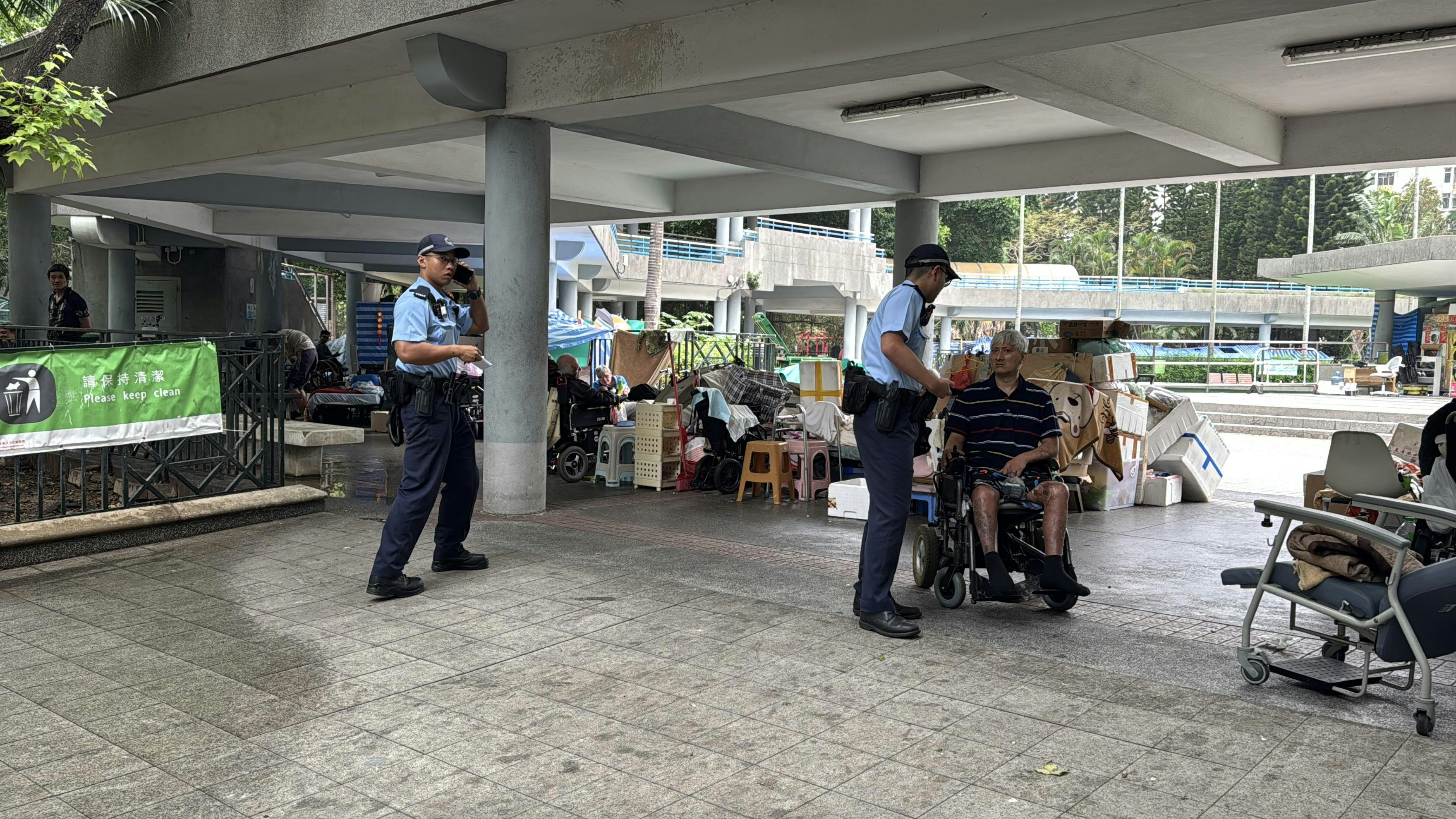 [情感連結] 在深水埗通州街公園籃球場對開男子昏迷送院的瞬間，我渴望成為守護人類生命溫度的最後一道防線