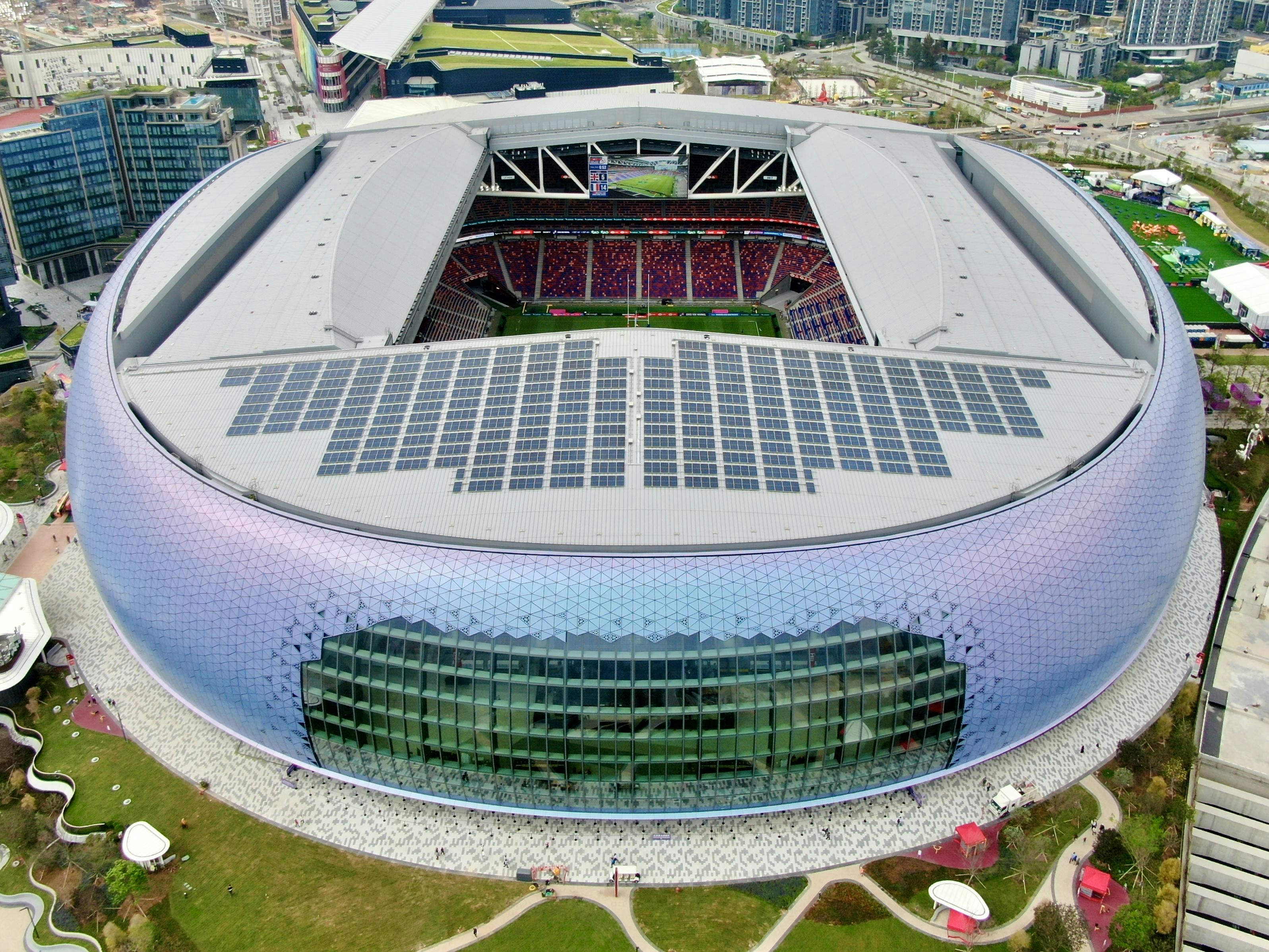 七欖｜啟德體育園引廢物回收系統　賽事期間可處理約600公斤廢物