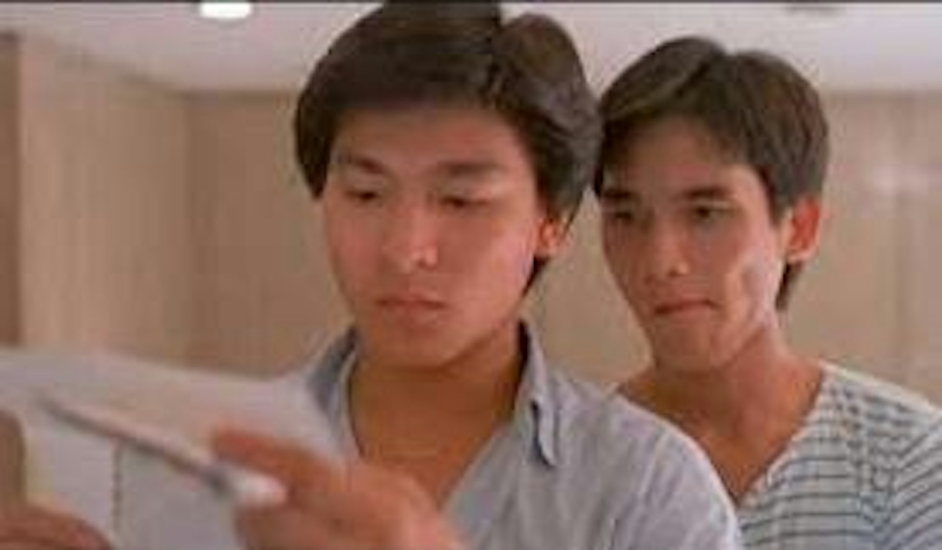 潘宏彬與劉德華。(劇照)