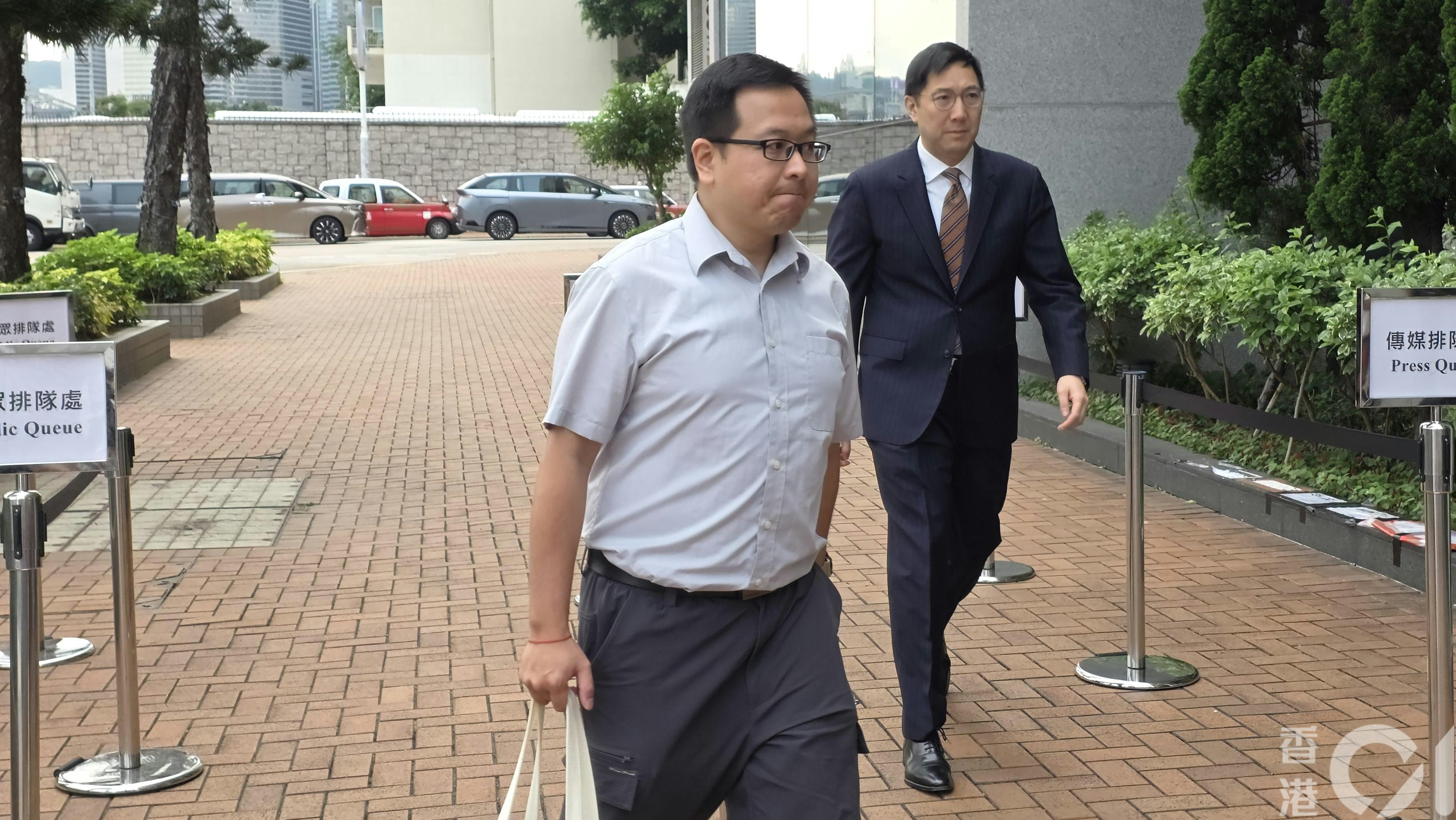 宏福苑業主立案法團管理委員會主席徐滿柑。(黃偉民攝)